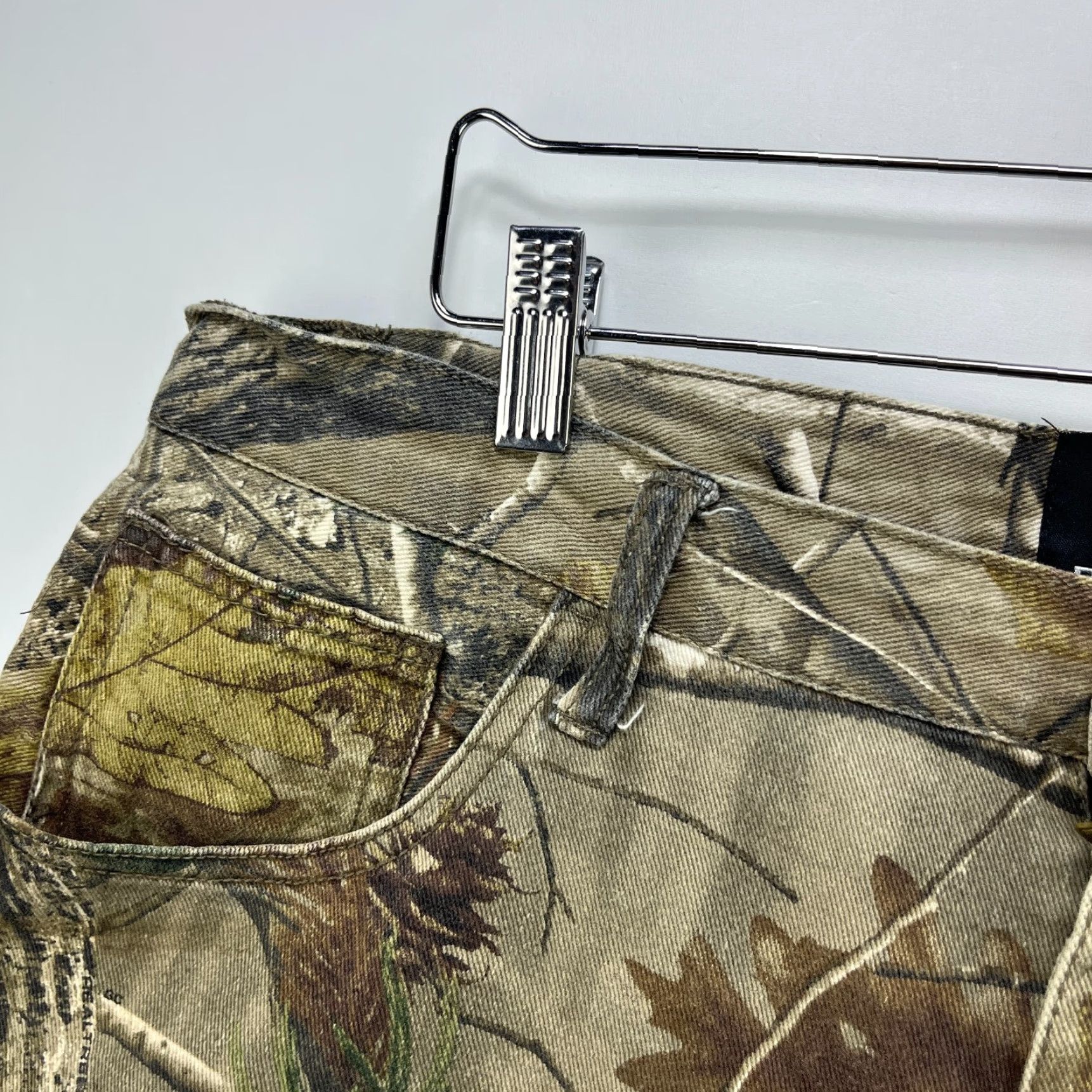 Realtree VINTAGE Realtree Camo Pants 36 XL Baggy Wide Leg Men Pants Green Carpenter 90s Mens Size US 36 / EU 52 - 4 Thumbnail