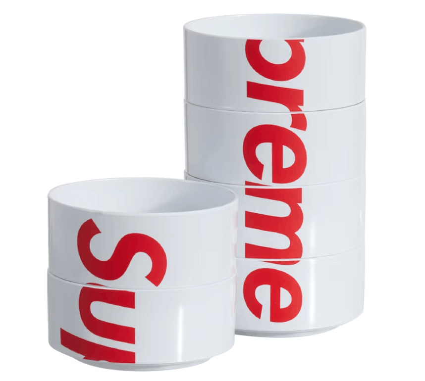 Supreme Heller Bowls (Set of 6) White