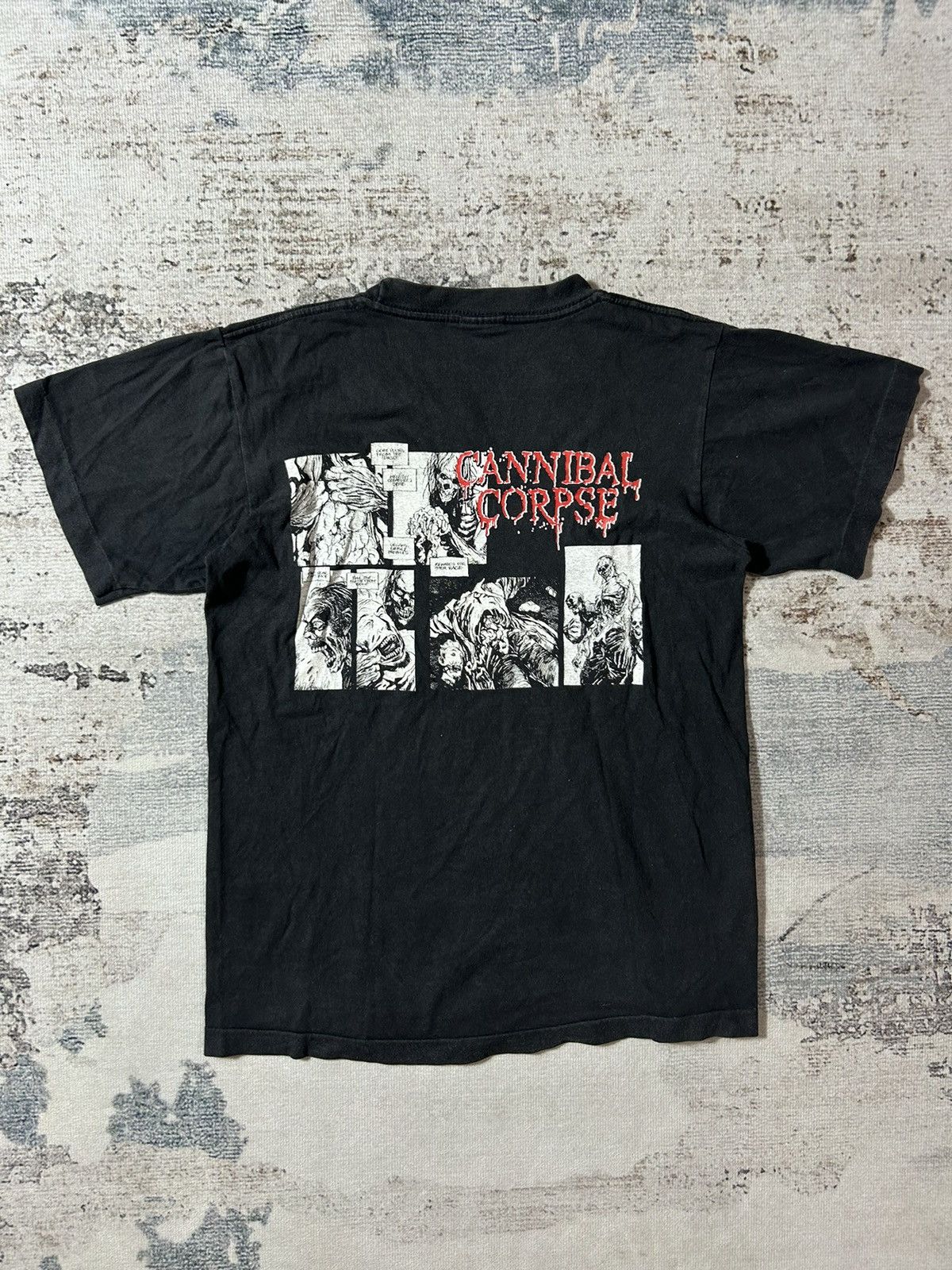 Band Tees Vintage Cannibal Corpse Rock Band Tee Hardcore Size US S / EU 44-46 / 1 - 1 Thumbnail