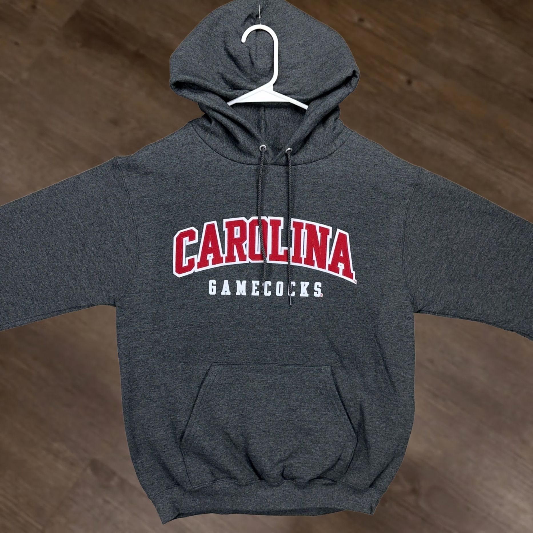 Champion South Carolina Gamecocks Mens Hoodie Sweatshirt Small Grey Drawstring Champion Size US S / EU 44-46 / 1 - 1 Thumbnail