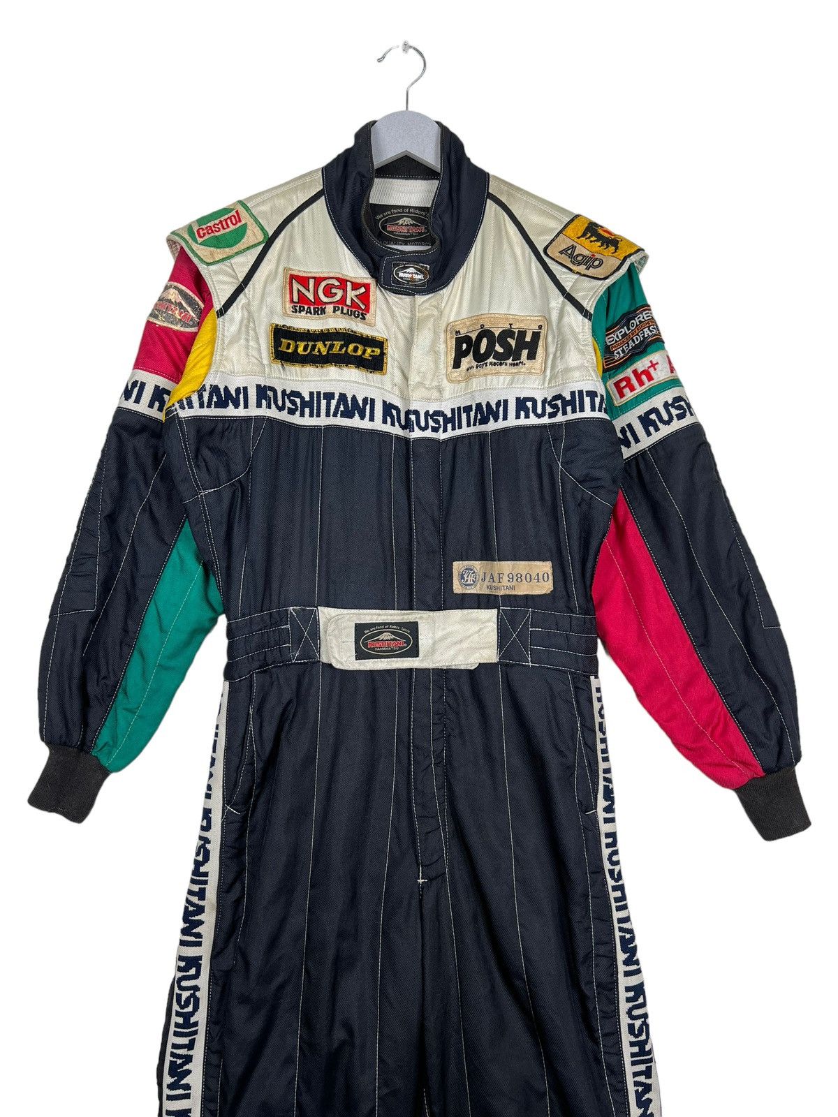 Gear for Sports 🔥 VINTAGE KUSHITANI RACING TEAM SUIT Size US 30 / EU 46 - 13 Thumbnail