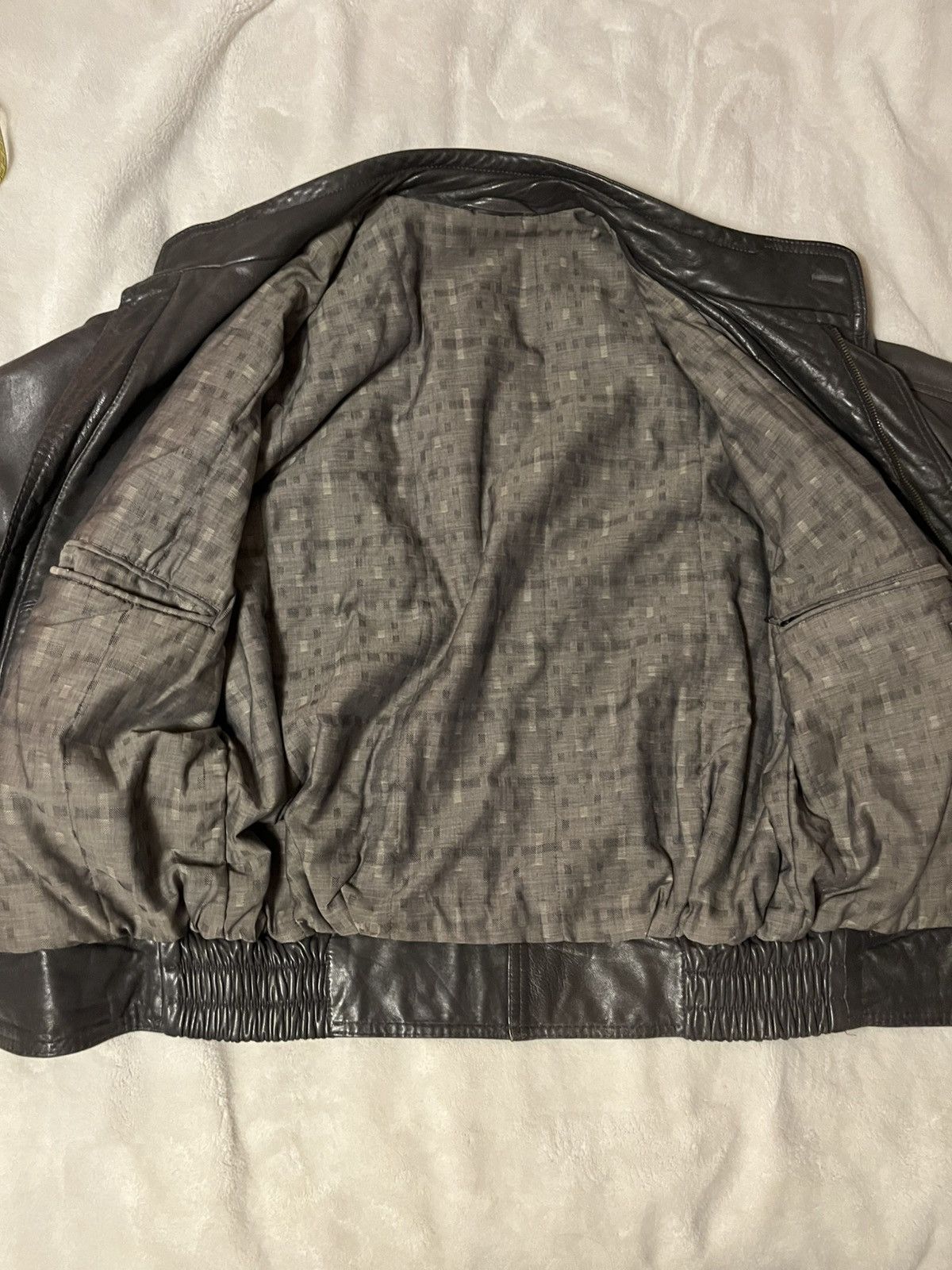 Other Vintage Leather Jacket Size US M / EU 48-50 / 2 - 2 Thumbnail