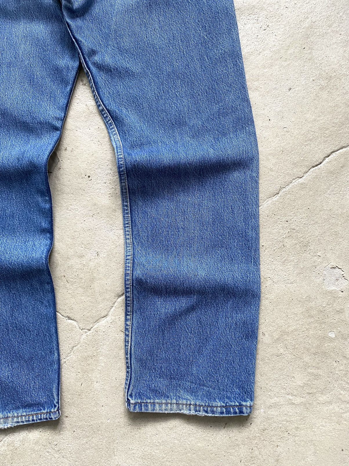 Levi's Vintage Clothing Vintage 90s Levi's 501 Washed Blue Denim Jeans Size US 36 / EU 52 - 18 Thumbnail