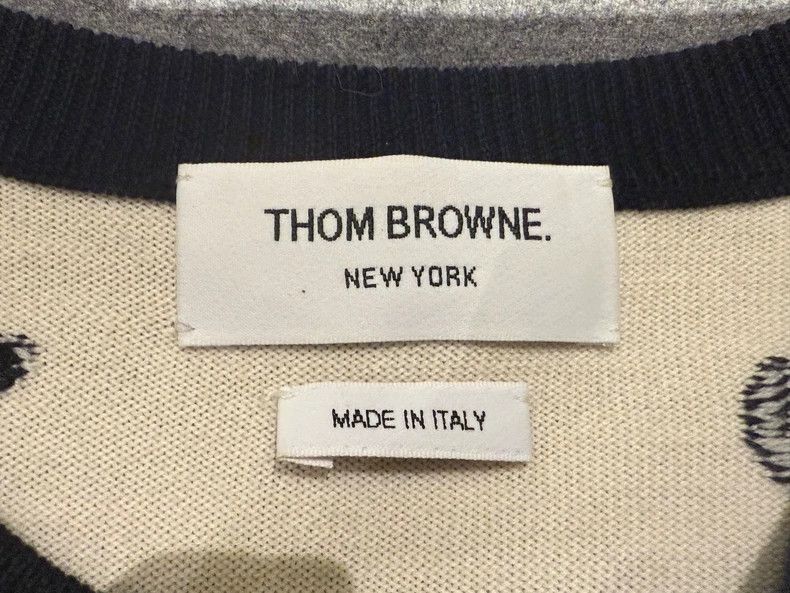 Thom Browne Thom Browne Rare women's dog four-bar cardigan jacket 2503 Size XS / US 0-2 / IT 36-38 - 4 Thumbnail