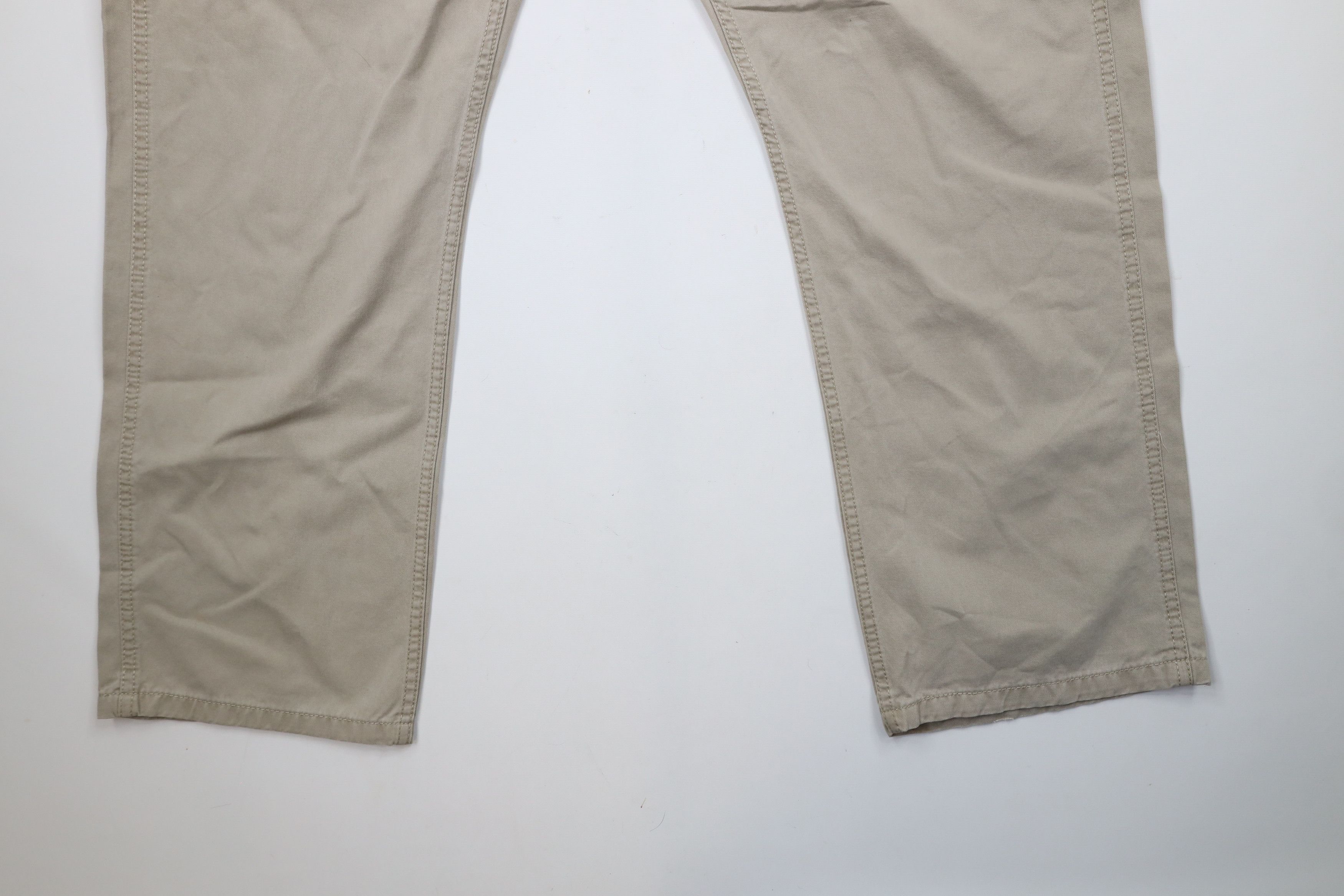 Levi's × Vintage Vintage Y2K Levis Fit Wide Leg Cargo Pants Beige Cotton Size US 44 / EU 60 - 4 Thumbnail