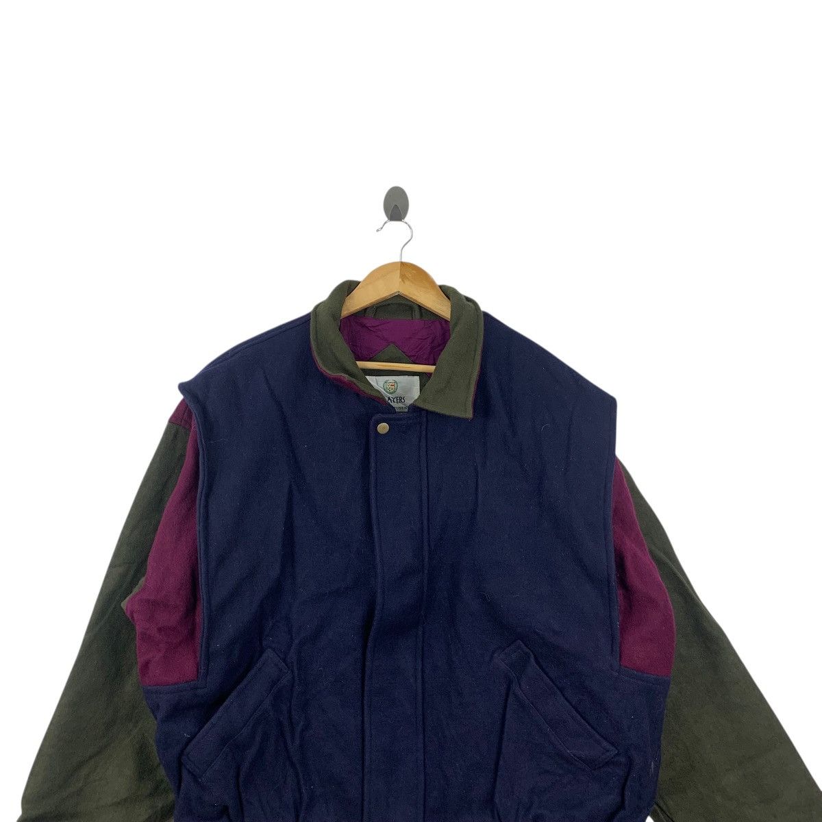 Van Heusen Vintage VAN HEUSEN PLAYERS Collection Varsity Stadium Jacket Size US XL / EU 56 / 4 - 2 Thumbnail