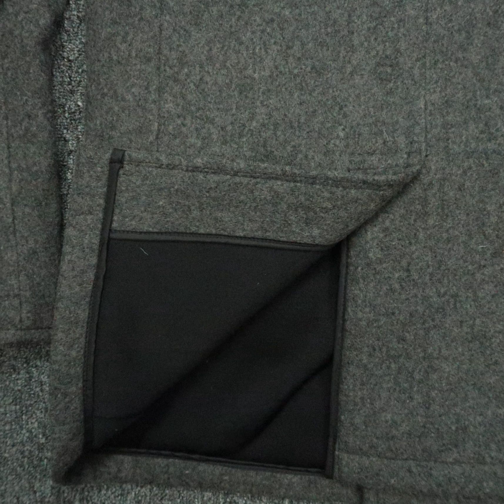 Vintage L.L. Bean Jacket Mens Small Gray Wool Sterlingwear Anchor Collection Overcoat Pockets Lined Mid-Length Button Front Size US S / EU 44-46 / 1 - 7 Thumbnail