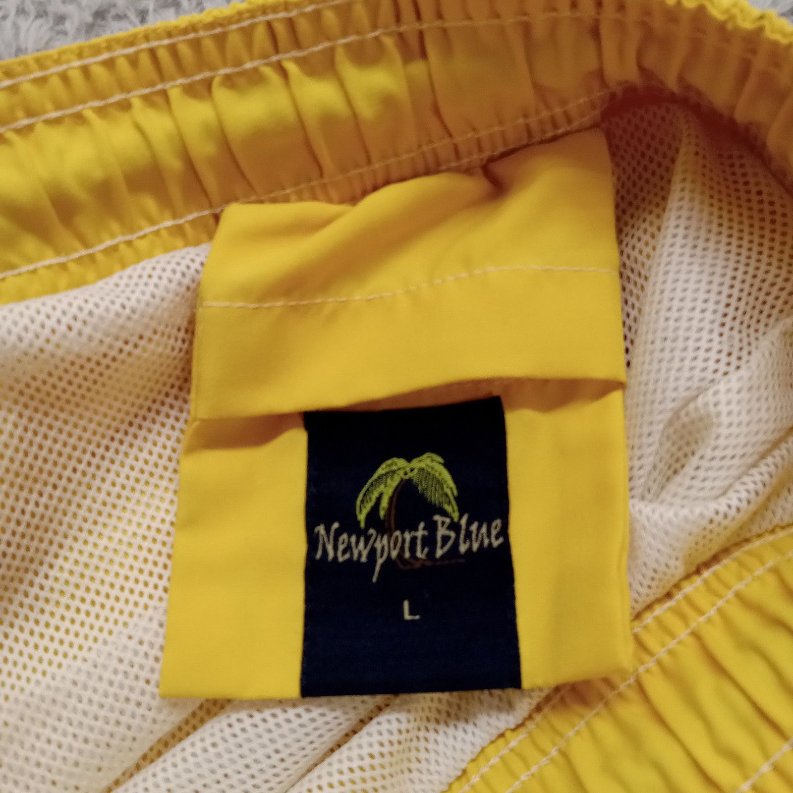 & Other Stories Newport Blue Swim Shorts L Men's Swimwear Mesh Lining Size US 34 / EU 50 - 5 Thumbnail