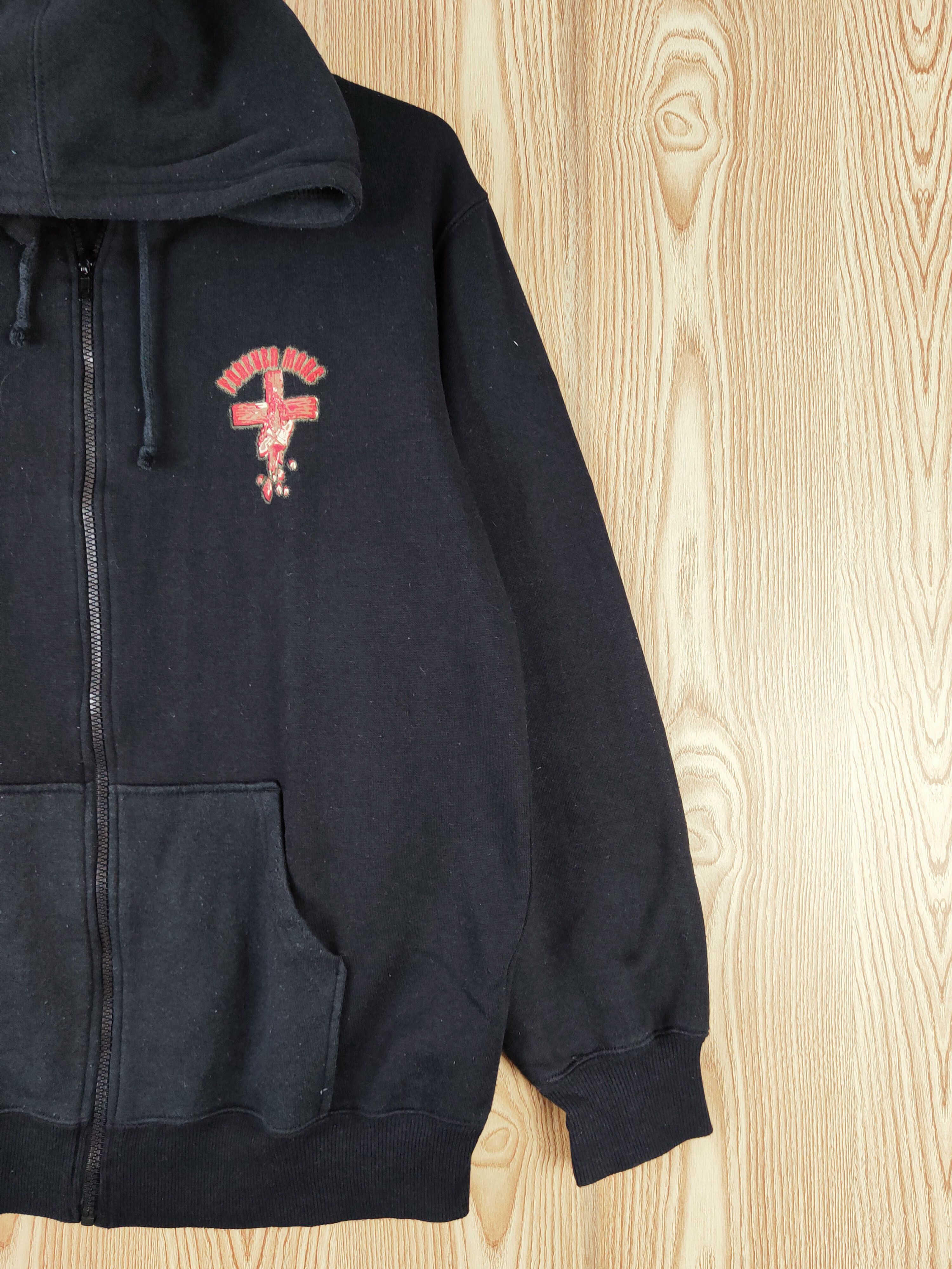 Japanese Brand × Vintage Vintage 💥 RZ Black Hoodie Sweaters Size US M / EU 48-50 / 2 - 6 Thumbnail
