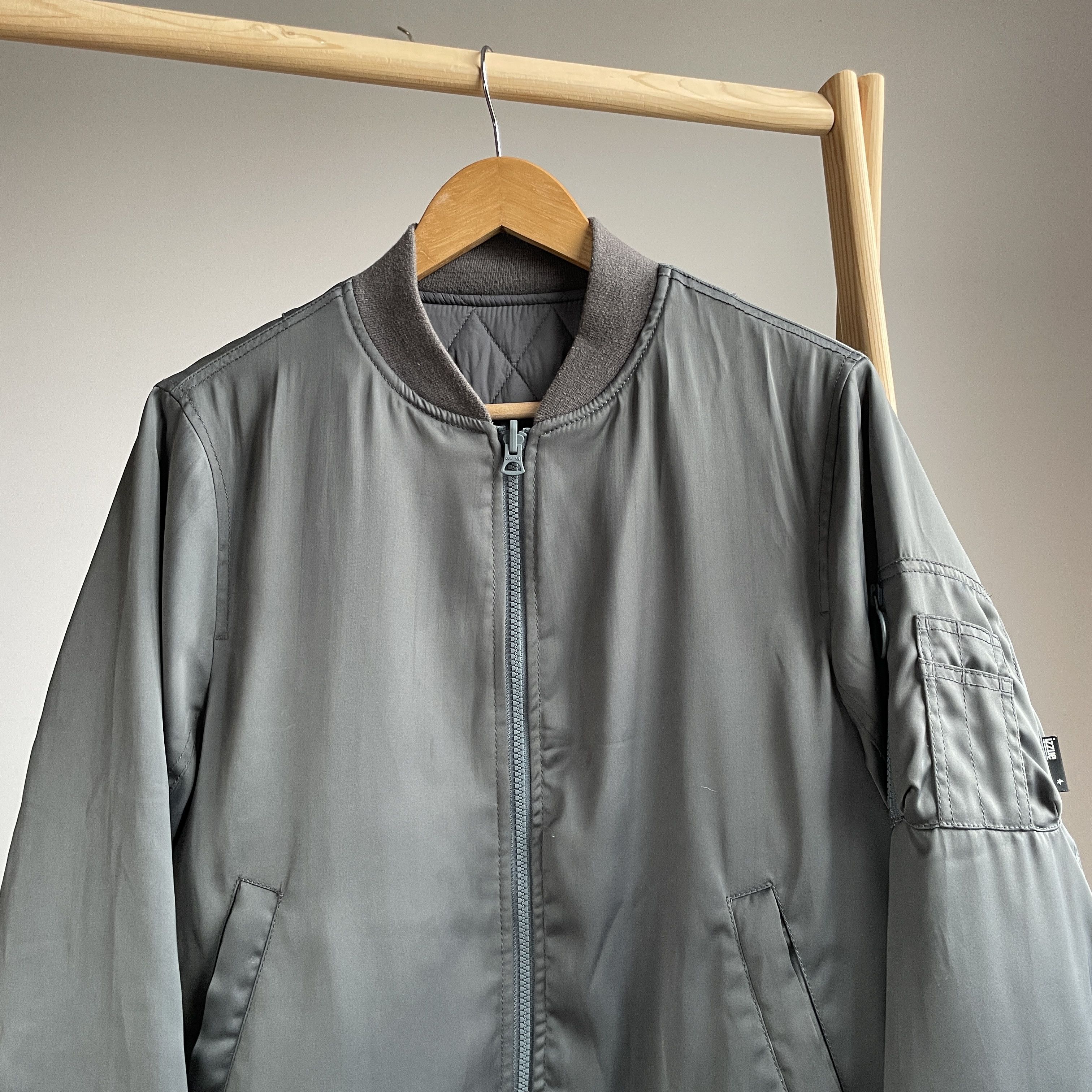 izzue Izzue Reversible Quilted Military Flight Bomber Size 4 Size US M / EU 48-50 / 2 - 5 Thumbnail