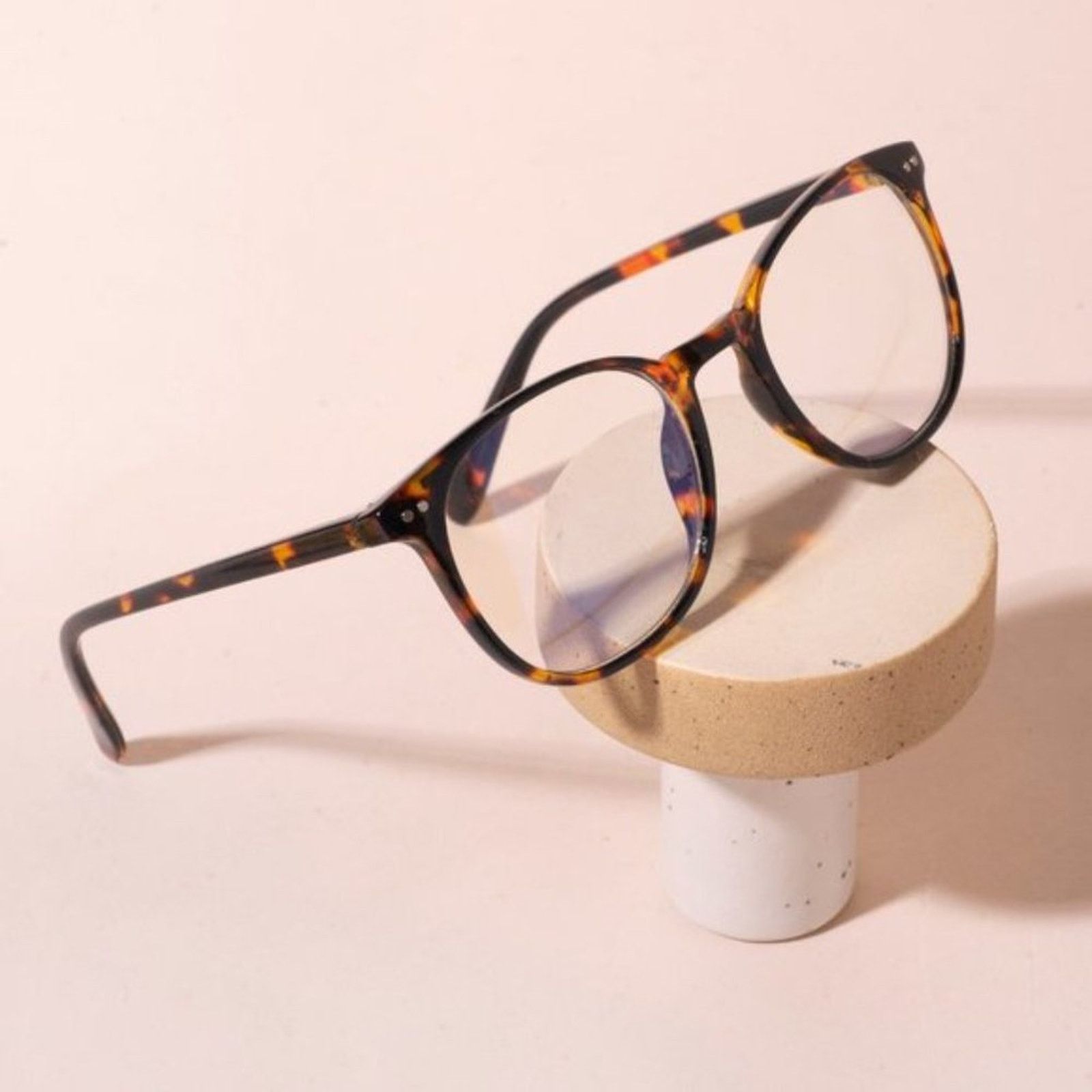 Other Ezra Tortoise Brown Computer Blue Light Glasses Size ONE SIZE - 3 Thumbnail