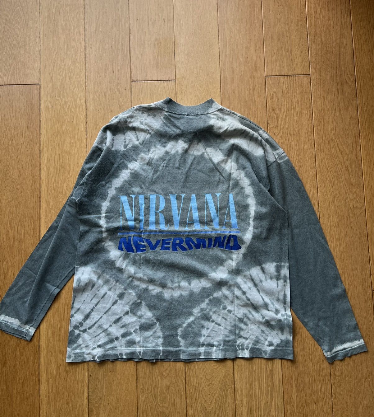 Nirvana Ultra Rare 90s Nirvana Nevermind One Dollar Tie Dye Cobain Size US XL / EU 56 / 4 - 2 Thumbnail