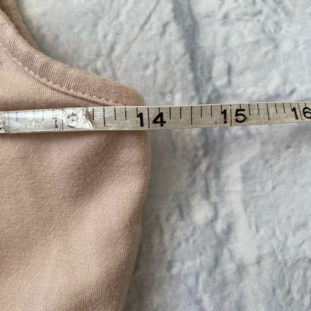 Shein SHEIN women S scoopneck crop tank top beige Size S / US 4 / IT 40 - 6 Thumbnail