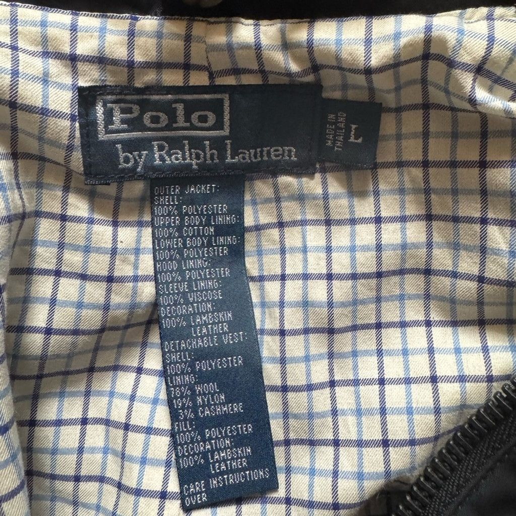 Polo Ralph Lauren Polo by Ralph Lauren Black Jacket with Detachable hood Size US L / EU 52-54 / 3 - 7 Thumbnail