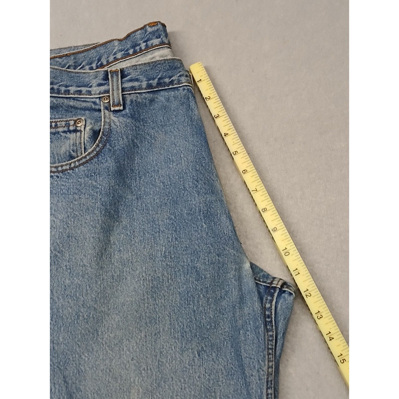 Other Member's Mark (38x29) Mens Relaxed Straight Blue Denim Jeans Size US 38 / EU 54 - 8 Thumbnail