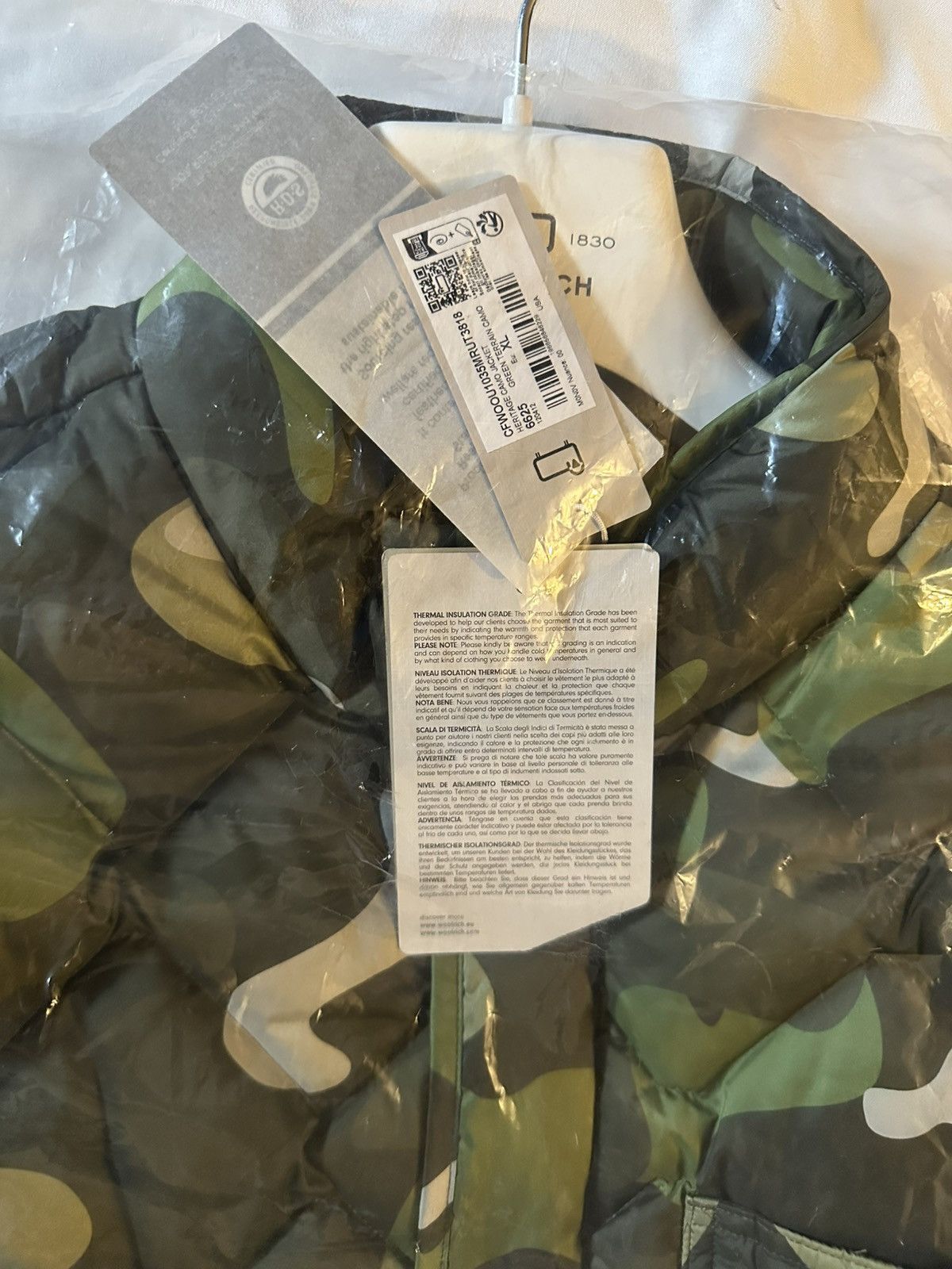 Woolrich Woolen Mills Heritage Camo Jacket Size US XL / EU 56 / 4 - 5 Thumbnail