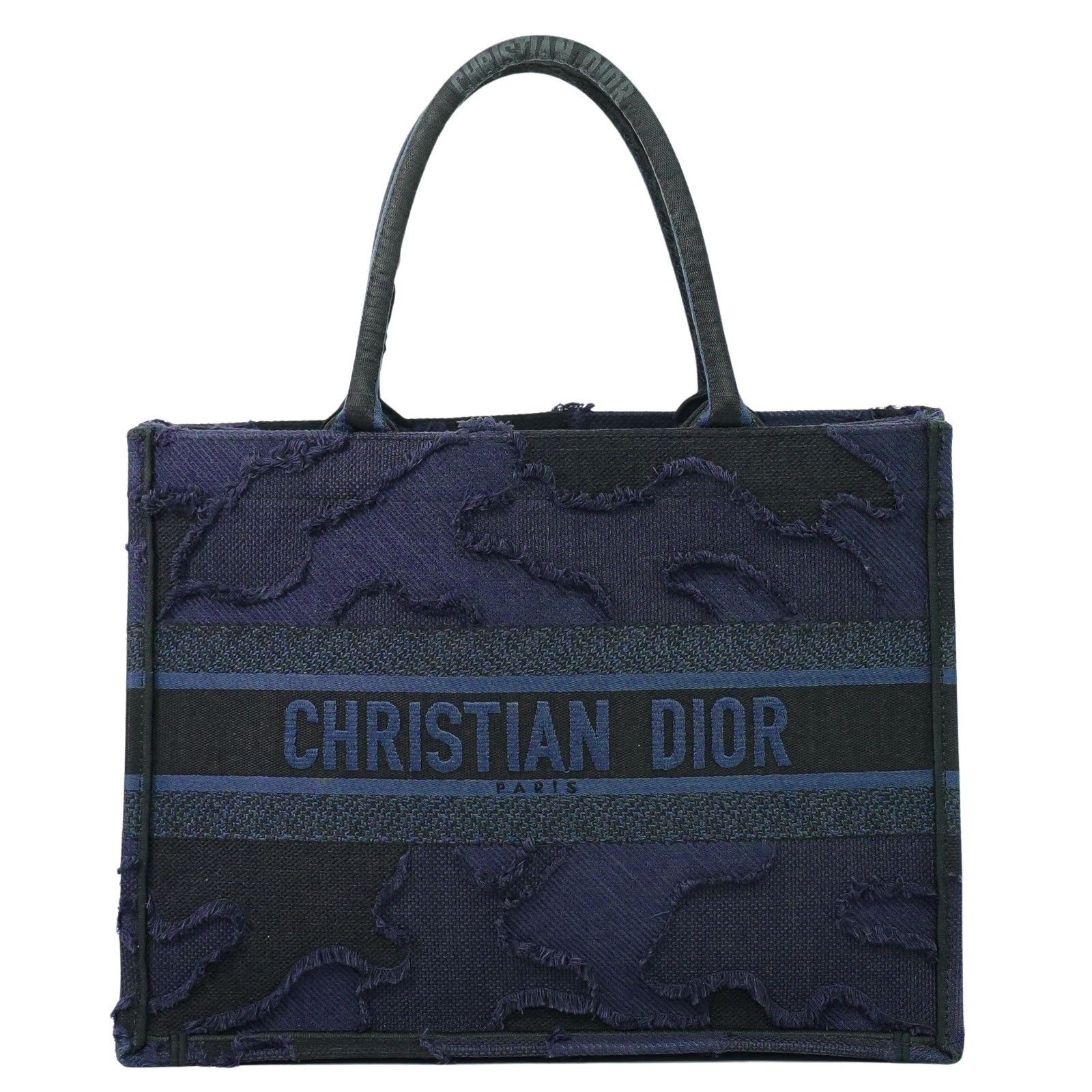 Dior Christian Dior Book Tote Embroidered Canvas Size ONE SIZE - 1 Thumbnail