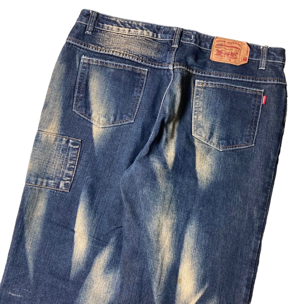 Japanese Brand × PPFM PAENGE Abstract Unique Patchwork Jeans Japanese Brand💥 Size US 32 / EU 48 - 6 Thumbnail
