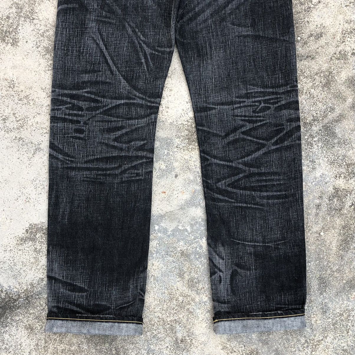 Edwin Vintage Edwin Blue Trip 503 Distressed Denim Jeans Size US 32 / EU 48 - 9 Thumbnail