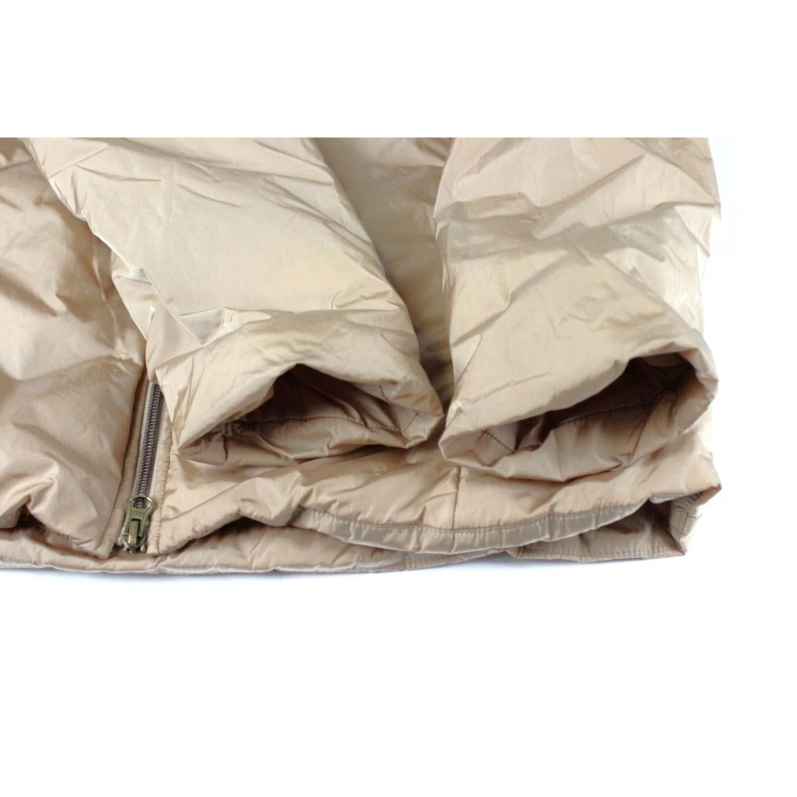 Vintage CIESSE Jacket Women's LARGE Light Padded Water Resistant Beige Size L / US 10 / IT 46 - 6 Thumbnail