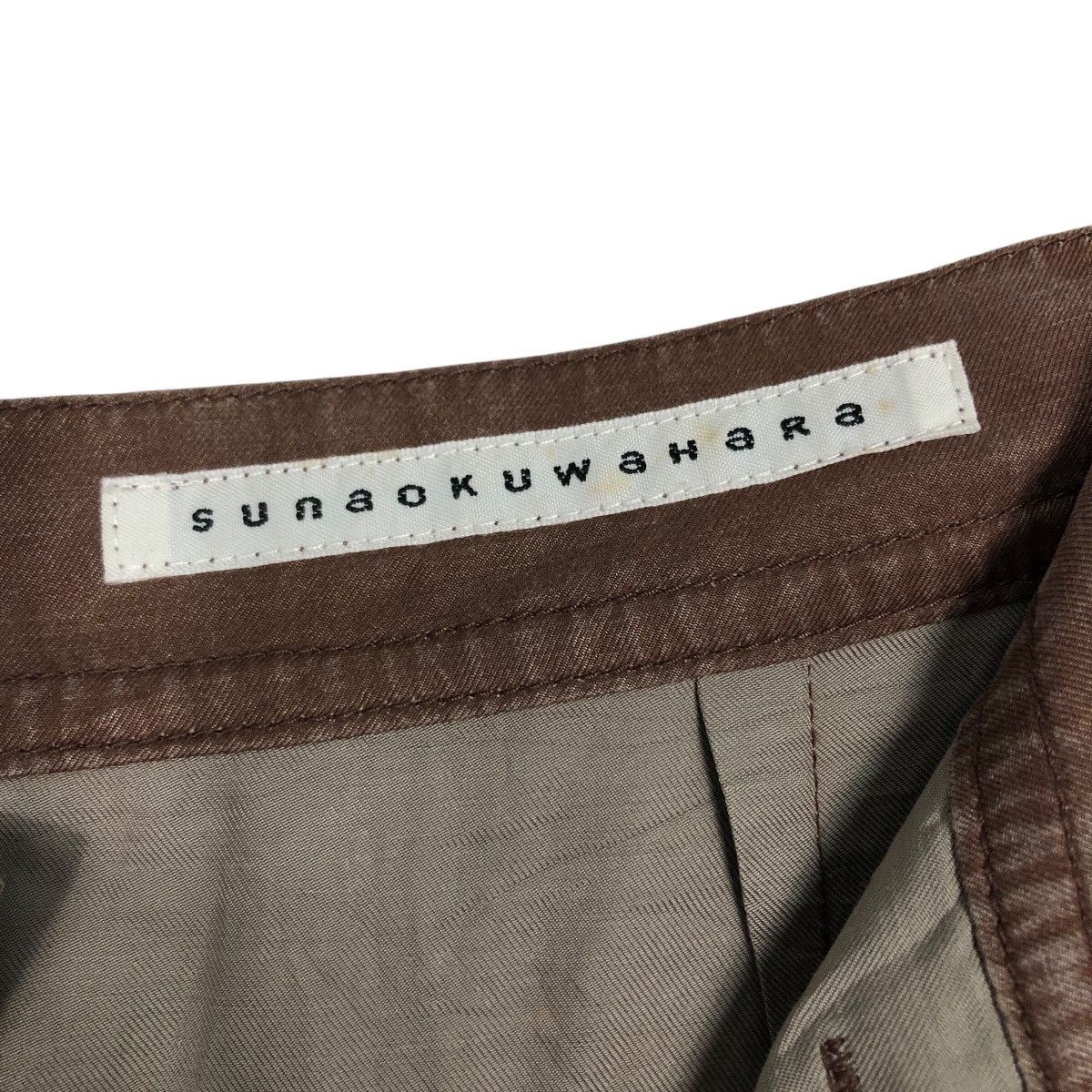 Japanese Brand 📌Rich Brown Vintage Short Pants Sunaokuwahara Issey Miyake Size 30" / US 8 / IT 44 - 16 Thumbnail