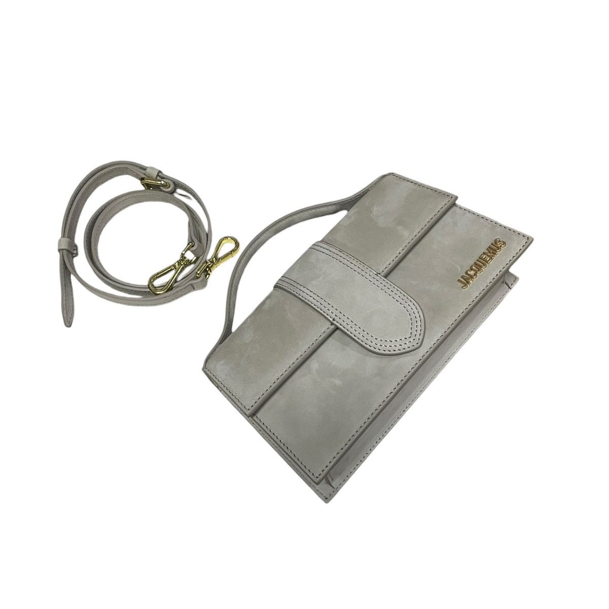 Jacquemus Jacquemus Le Grand Bambino Dove Suede Size ONE SIZE - 1 Thumbnail