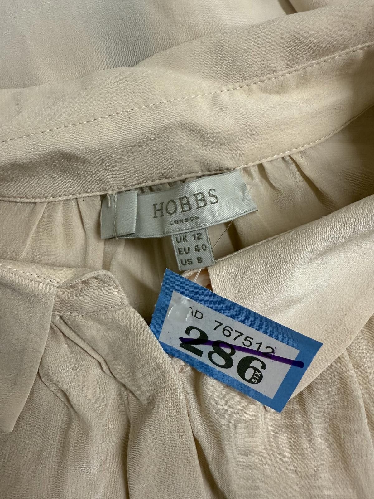 Other Light Beige Long Sleeve Button-Up Shirt Size M / US 6-8 / IT 42-44 - 4 Thumbnail