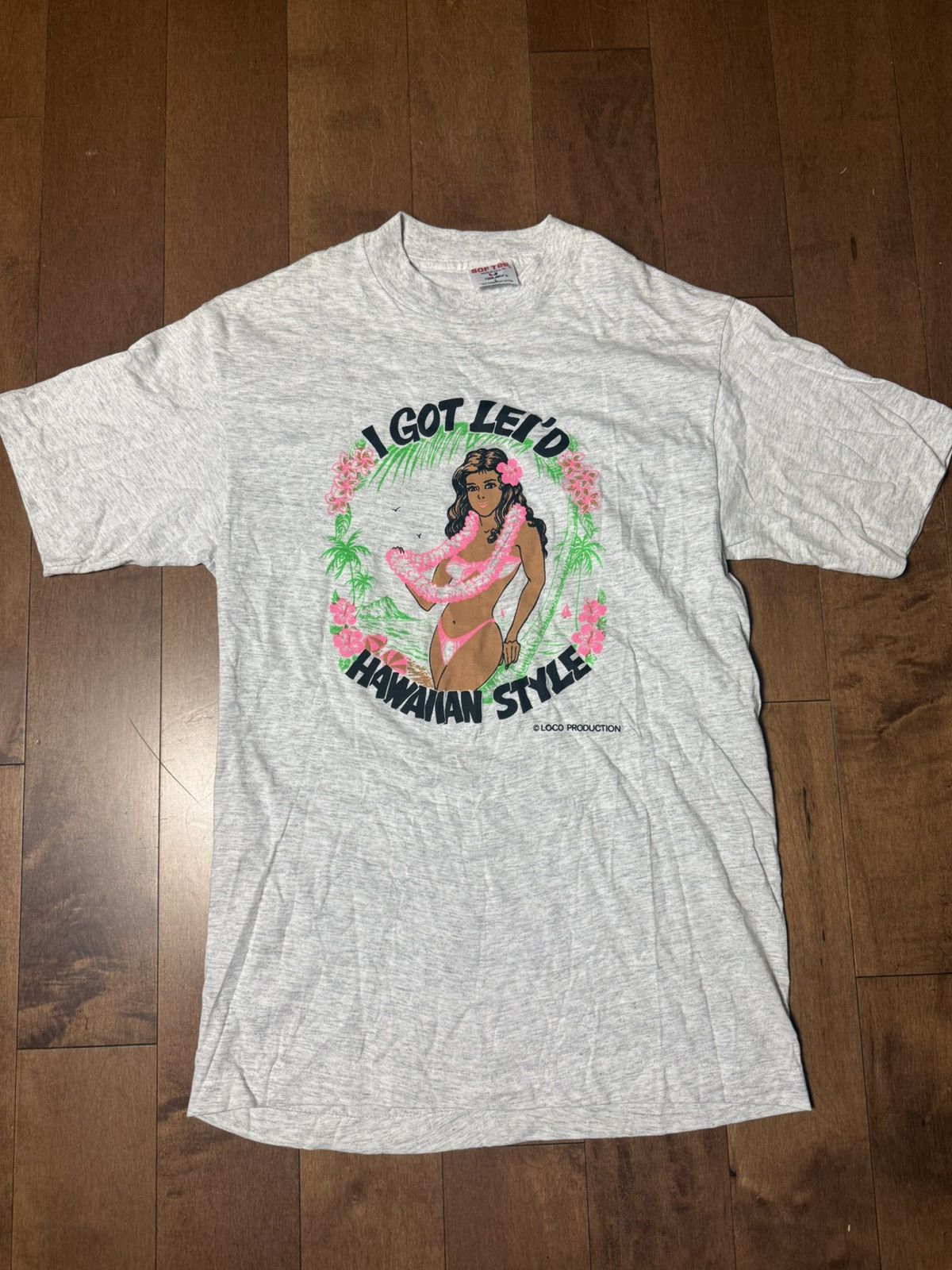 Vintage Vintage leid hawaii tee Size US M / EU 48-50 / 2 - 1 Thumbnail