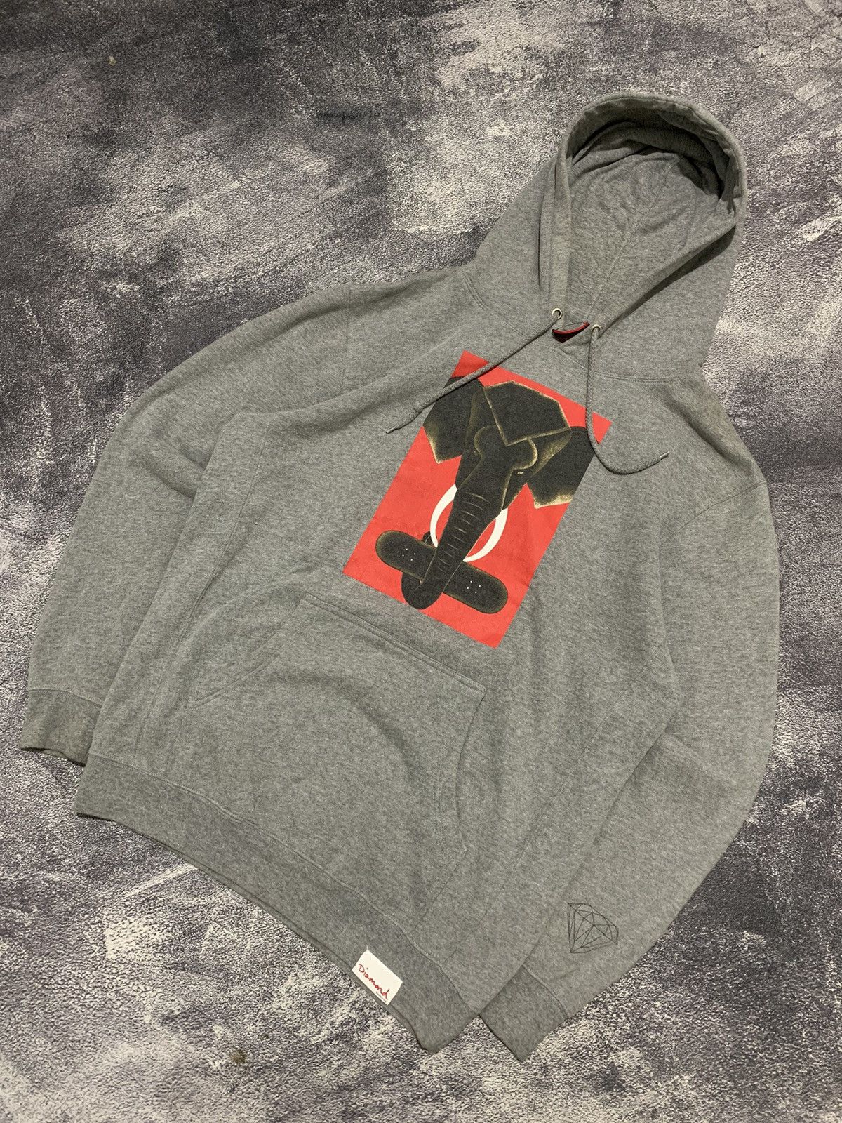 Diamond Supply Co. Diamond suply co tusk mens elephant hoodie Size US L / EU 52-54 / 3 - 2 Thumbnail