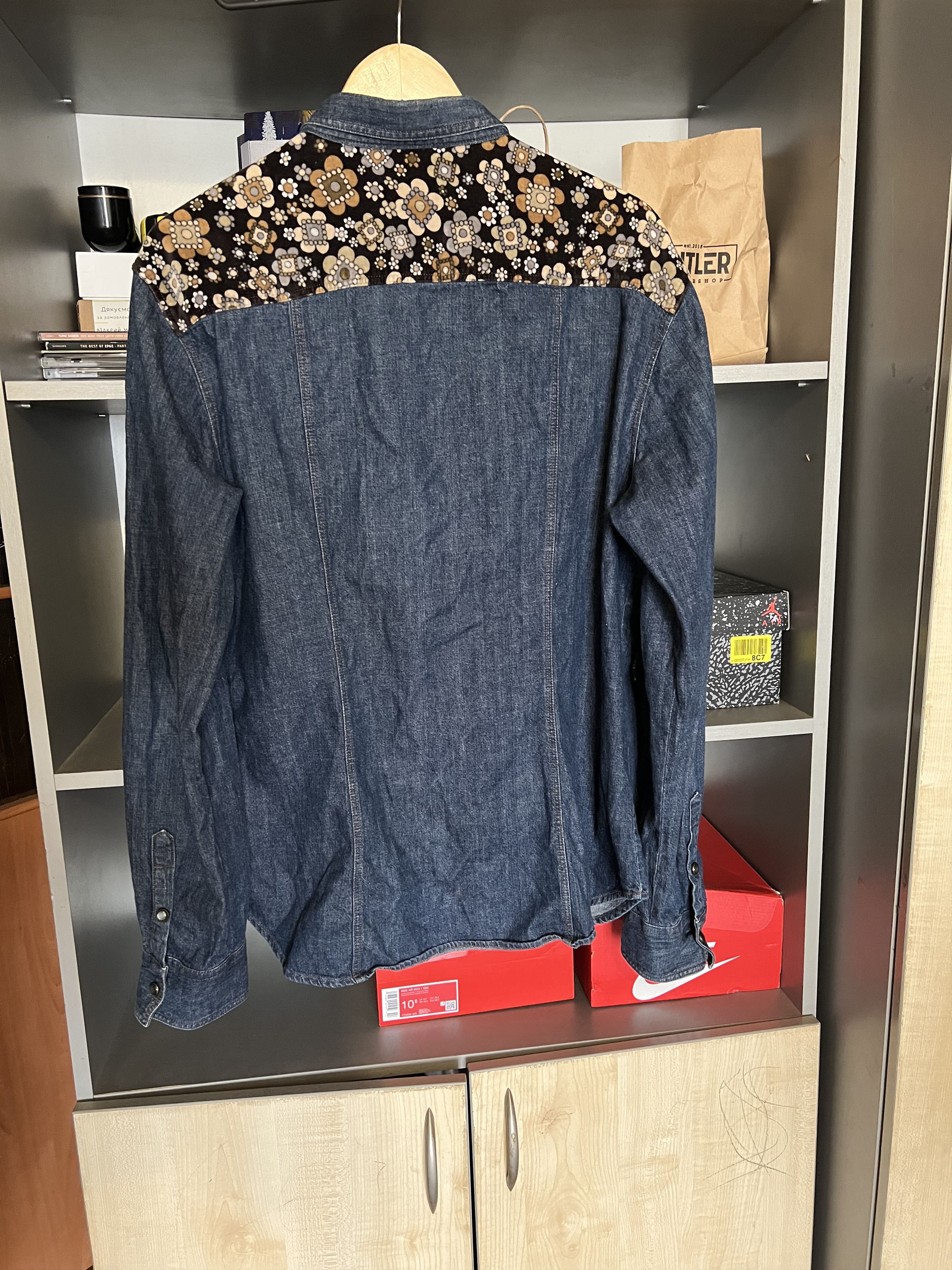 Dolce & Gabbana Vintage Dolce & Gabbana Italian Designer Denim Shirt 90s Size US XL / EU 56 / 4 - 9 Thumbnail