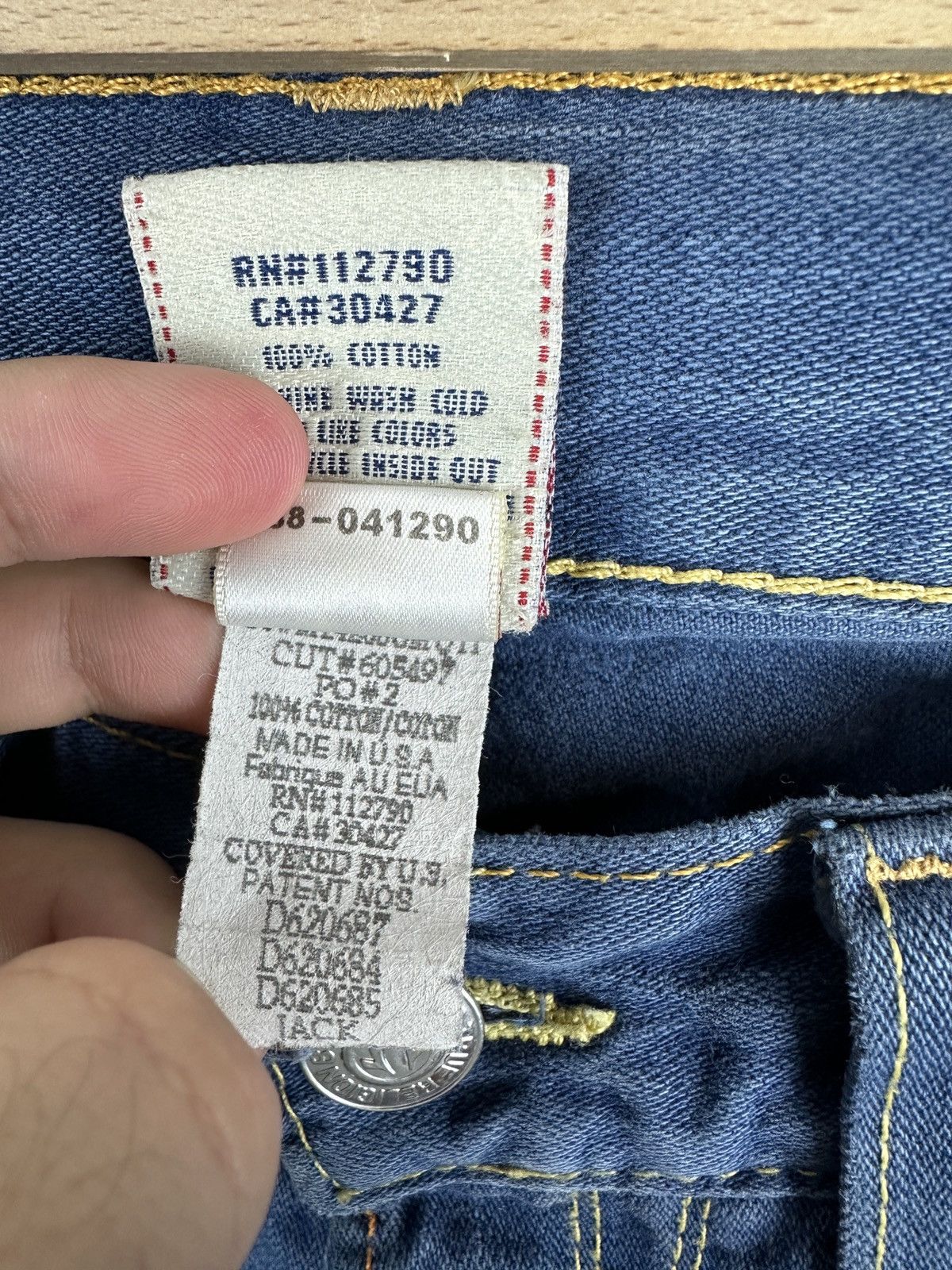 True Religion True Religion blue denim jeans Size US 33 - 8 Thumbnail