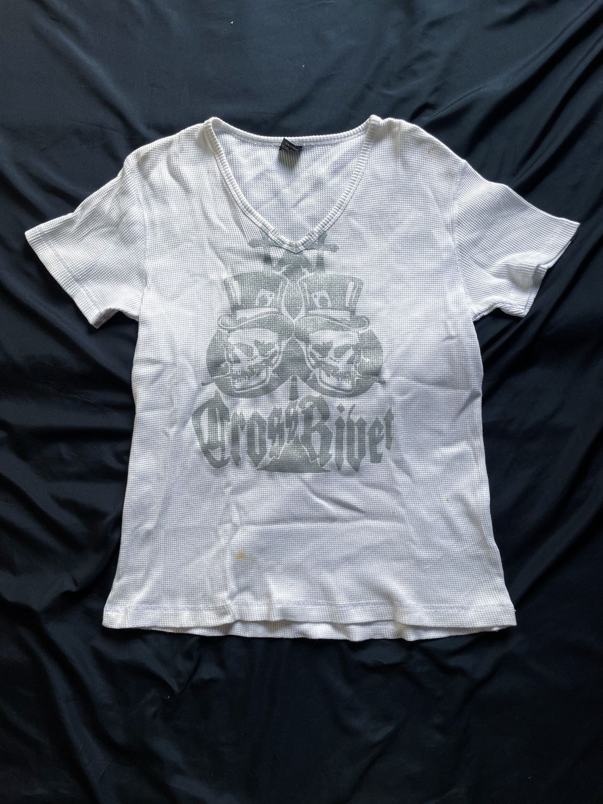 Japanese Brand CROSS RIVET LEE SKULL TEE Size US L / EU 52-54 / 3 - 1 Thumbnail