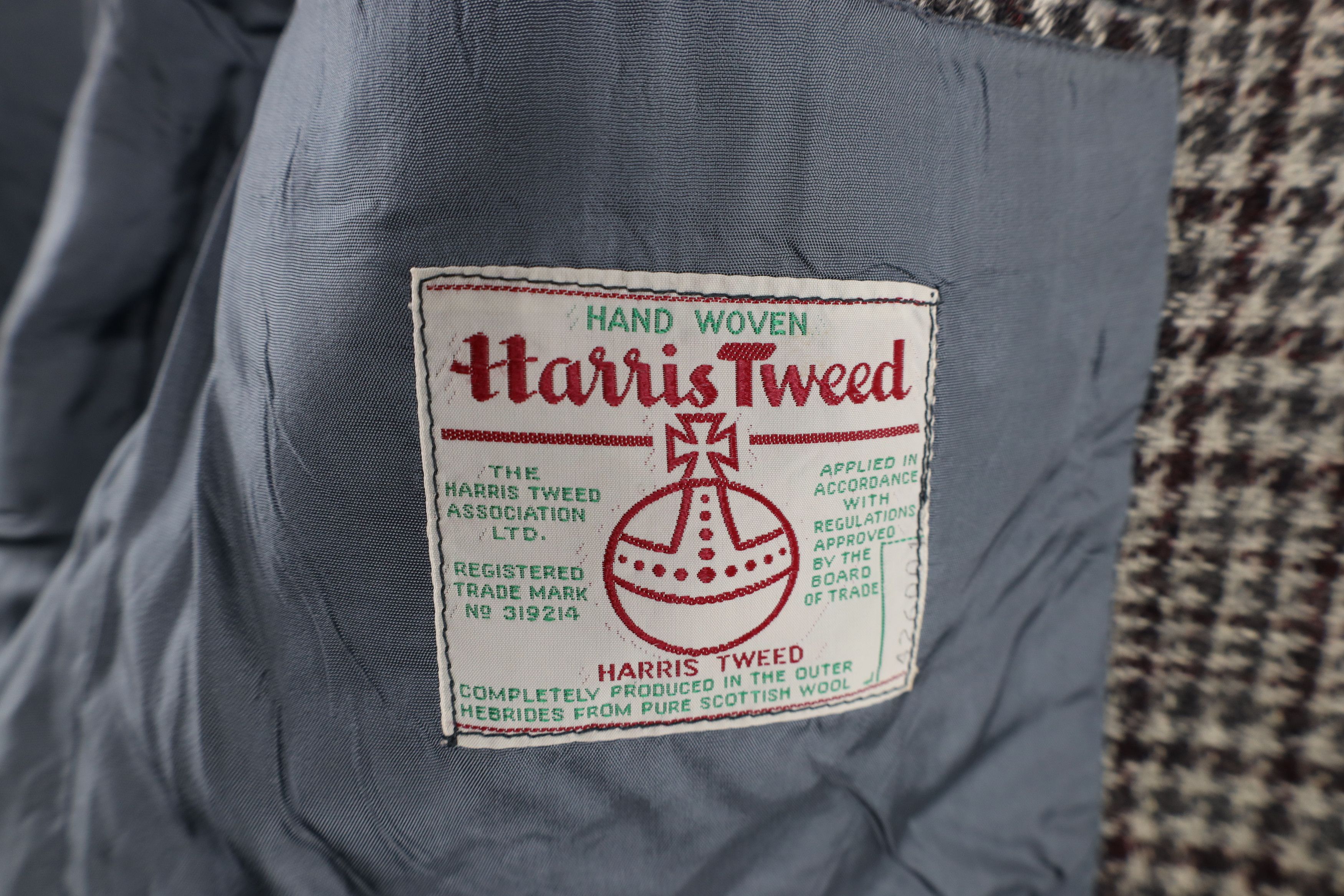 Vintage Vintage 70s Rockabilly Tweed Houndstooth Sport Coat Jacket Size US XL / EU 56 / 4 - 9 Thumbnail