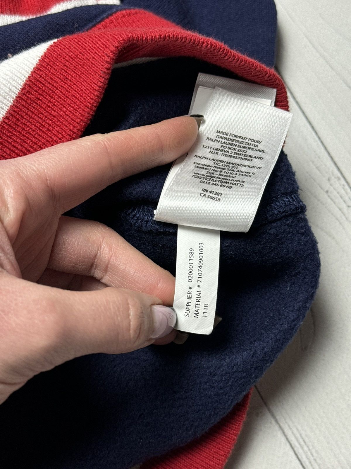 Polo Ralph Lauren × Vintage Vintage polo Ralph Lauren big logo size S rare Size S / US 4 / IT 40 - 13 Thumbnail