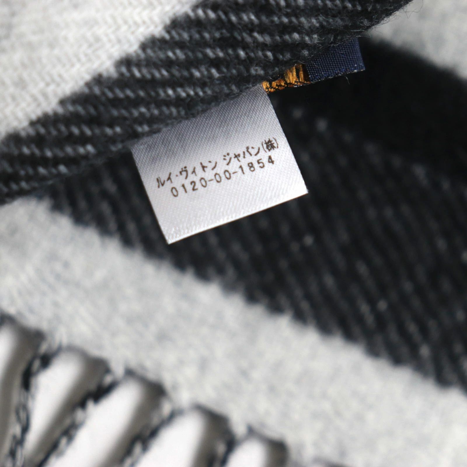 Louis Vuitton Louis Vuitton M73439 Echarpe LV Forward Wool Cashmere Fringe Size ONE SIZE - 6 Thumbnail