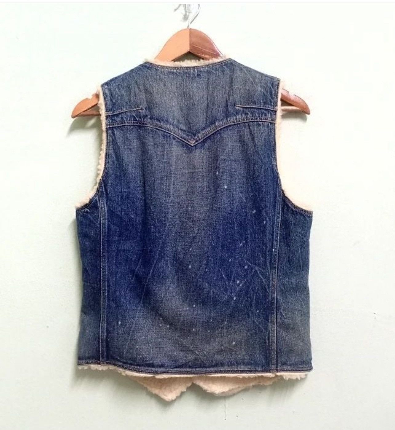 Designer × Japanese Brand Number (N)ine Denim Vest Size M / US 6-8 / IT 42-44 - 2 Thumbnail