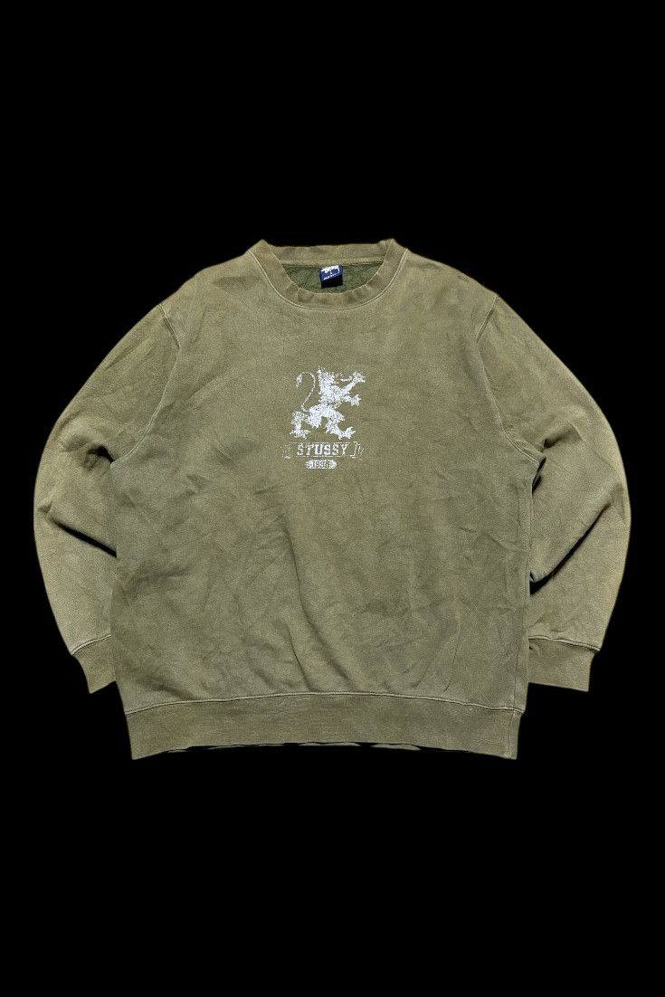 Stussy Vintage 90s Stussy lion Size US S / EU 44-46 / 1 - 1 Thumbnail