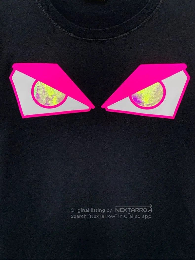 Fendi Fendi Monster Eye Black Cotton T. Size US M / EU 48-50 / 2 - 6 Thumbnail