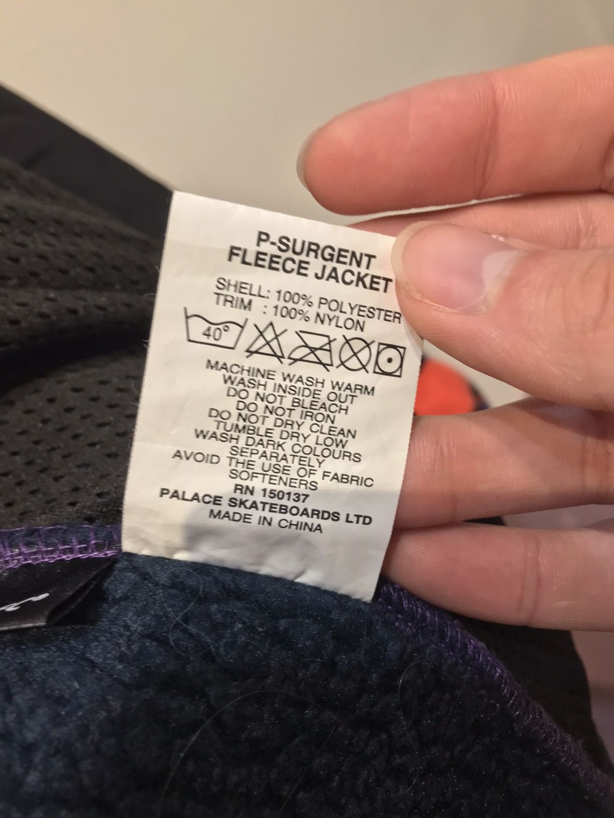 Palace 2018 palace camo polartec fleece zip sweater sweatshirt Size US M / EU 48-50 / 2 - 4 Thumbnail