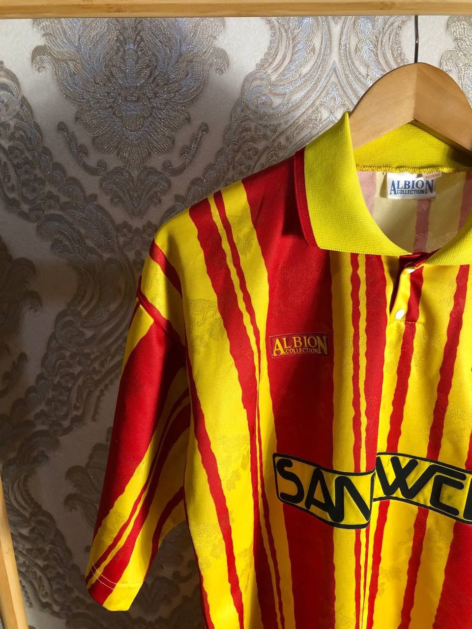 Vintage VERY RARE WEST BROMWICH ALBION ENGLAND SOCCER JERSEY 90s Y2K Size US XL / EU 56 / 4 - 3 Thumbnail