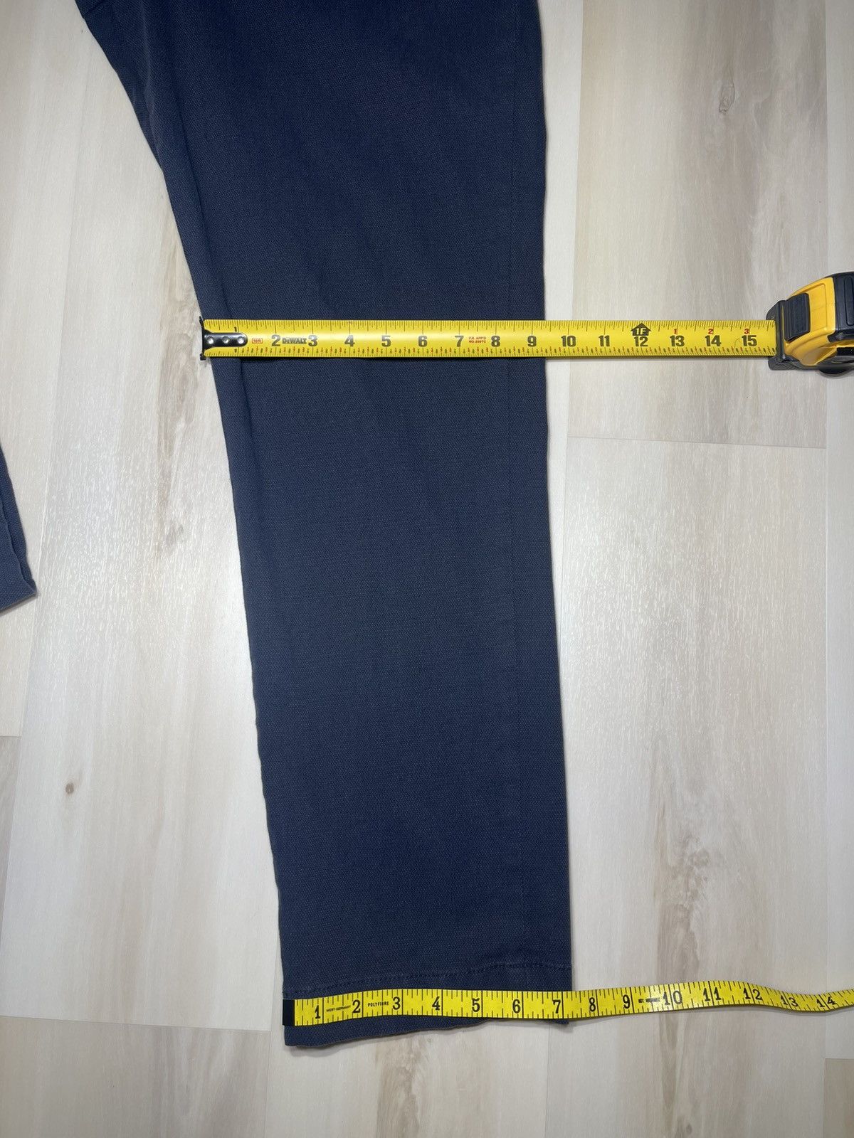 Banana Republic Banana Republic Slim Fit 36x30 Cotton Navy Trousers Dress Size US 36 / EU 52 - 6 Thumbnail