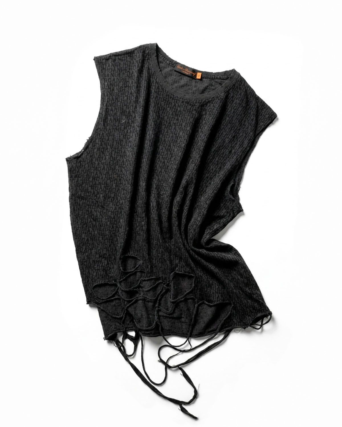 Undercover "Danger" Tank Top - AW05 "Arts & Crafts"