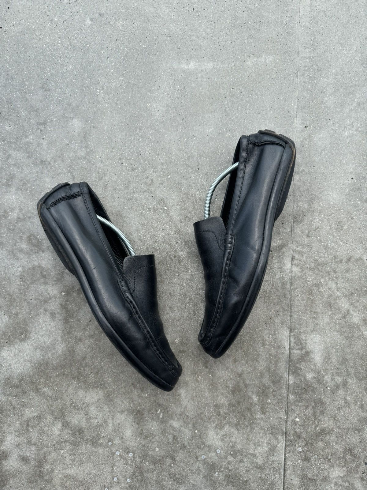 Gucci Vintage Gucci Leather Loafers archive avantgarde style Size US 8 / EU 41 - 2 Thumbnail