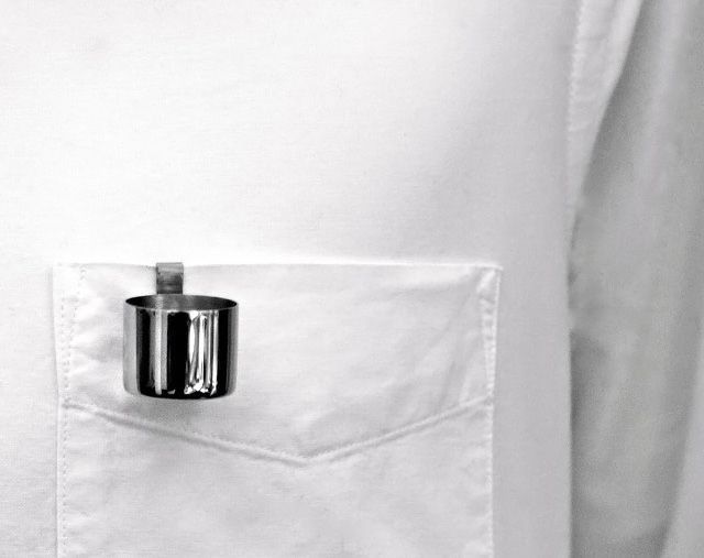 Maison Margiela MAISON MARGIELA 13 Pocket Ashtray Pin Size ONE SIZE - 1 Thumbnail