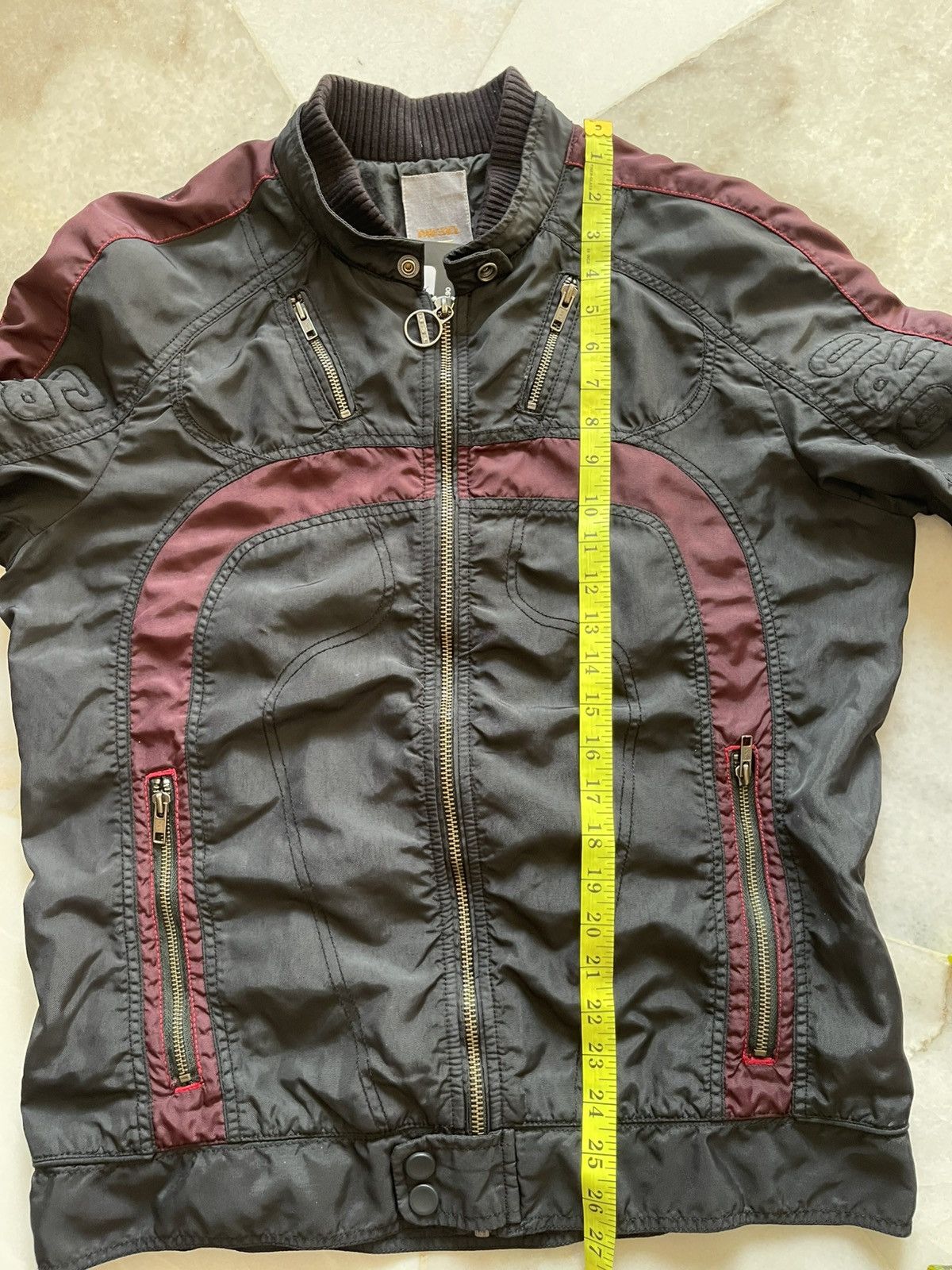 Diesel 2000s Diesel Motocyle Jacket Size US L / EU 52-54 / 3 - 10 Thumbnail