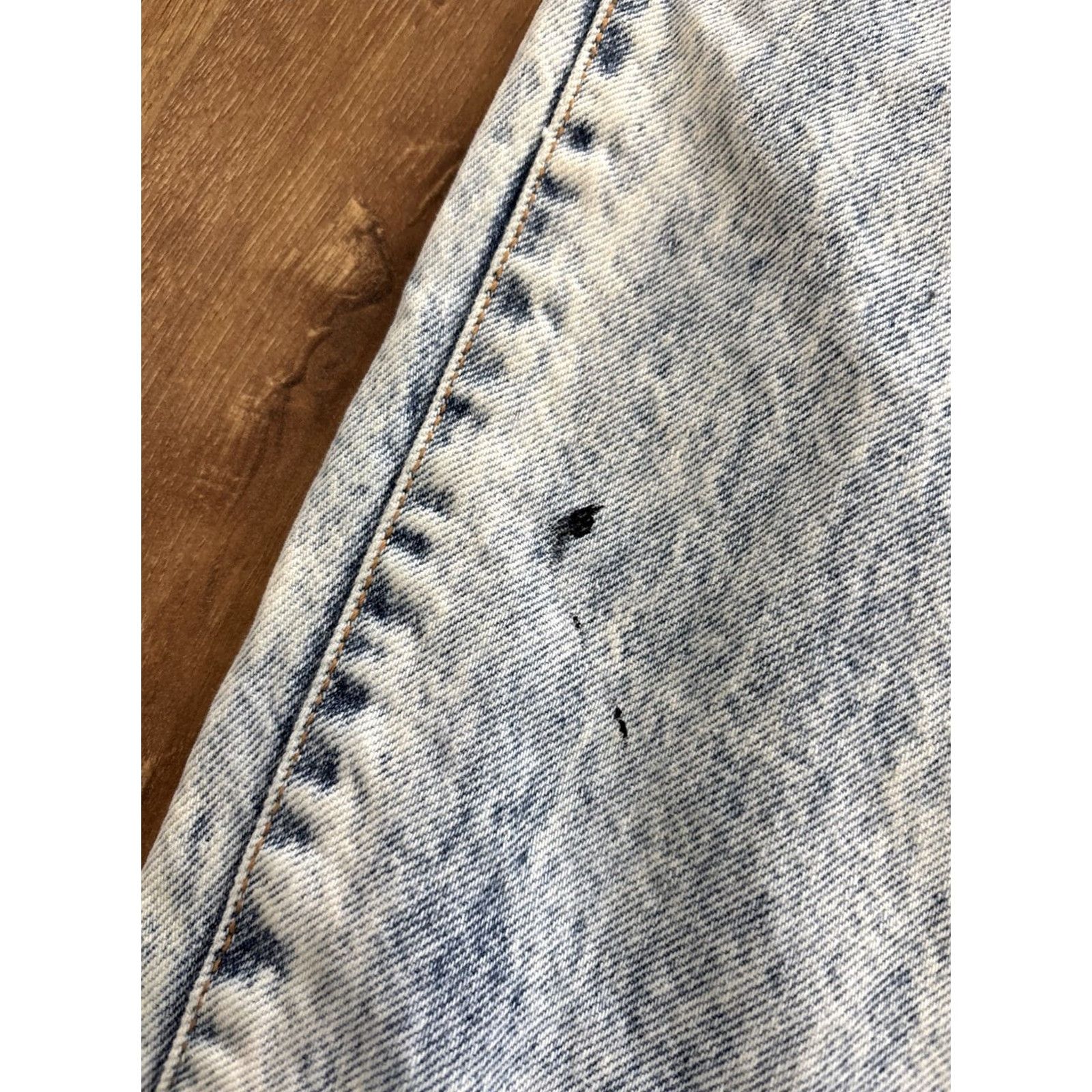 Vintage VINTAGE Zena Jeans Dungaree Denim Acid Wash Womens Jeans USA Made Size 10 Tappered Size 32" / US 10 / IT 46 - 6 Thumbnail