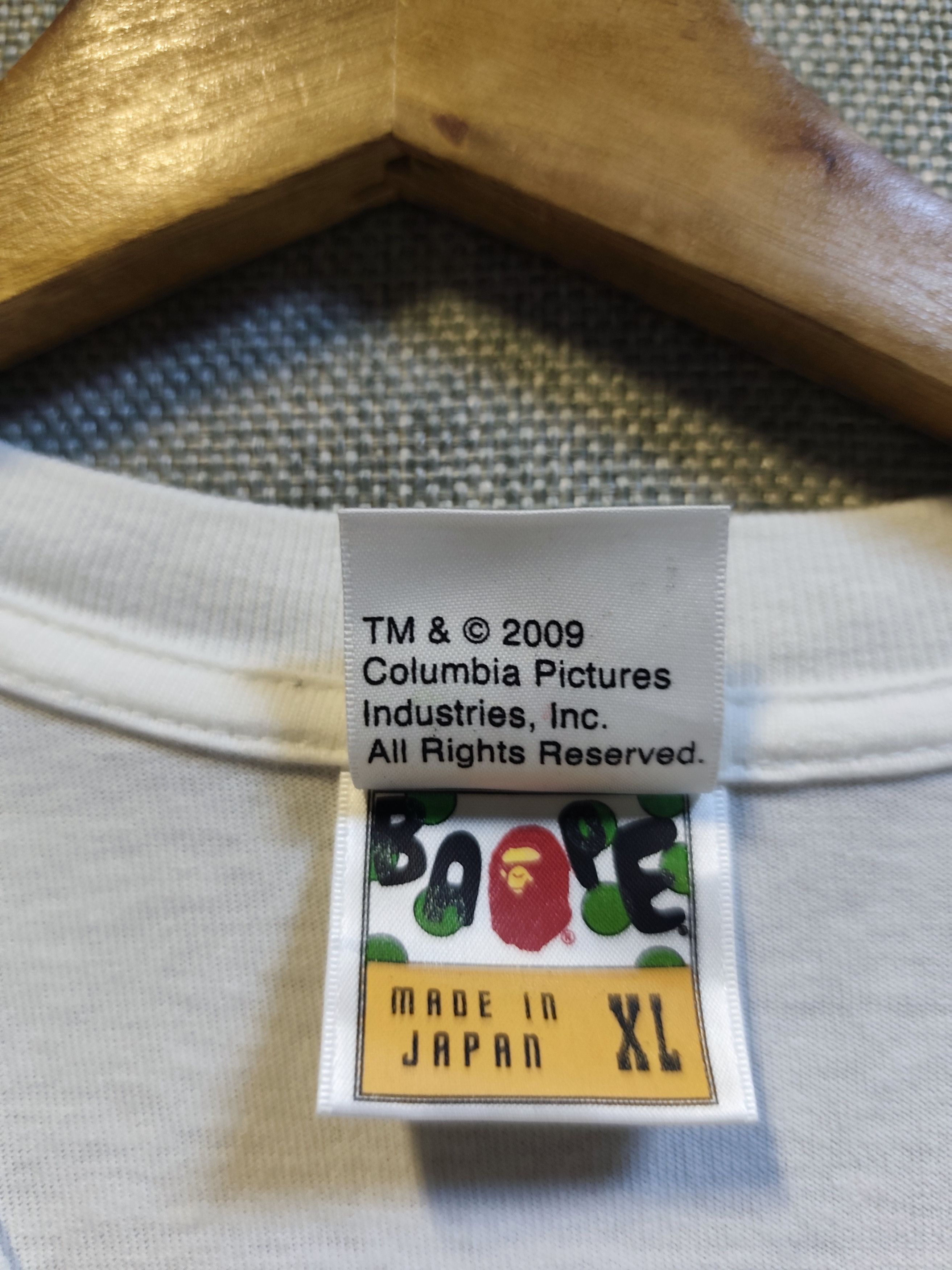 Bape Vintage 2009 BAPE x Ghostbusters Baby Milo Tee Size US XL / EU 56 / 4 - 8 Thumbnail