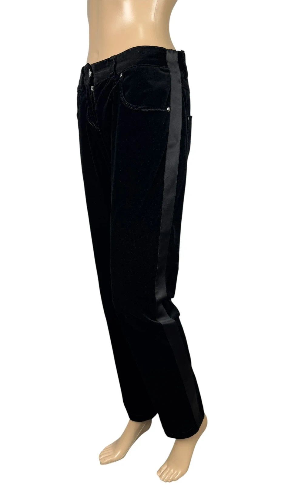 Zilli Zilli Womens Pants Velour size 40 Size 27" / US 4 / IT 40 - 1 Thumbnail