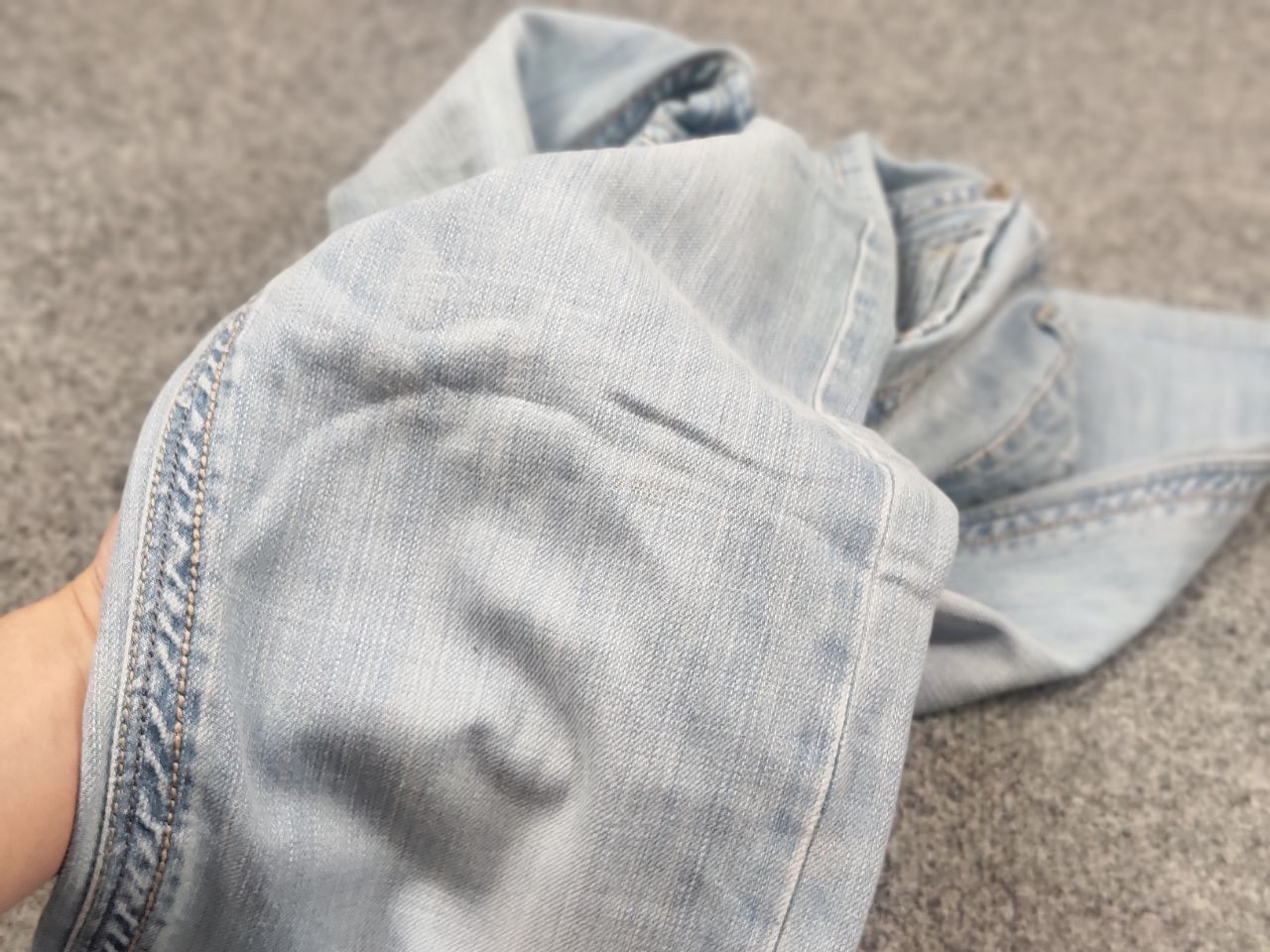 Emporio Armani Vintage Emporio Armani Y2K Style Metal logo Blue denim Jeans Size US 32 / EU 48 - 16 Thumbnail