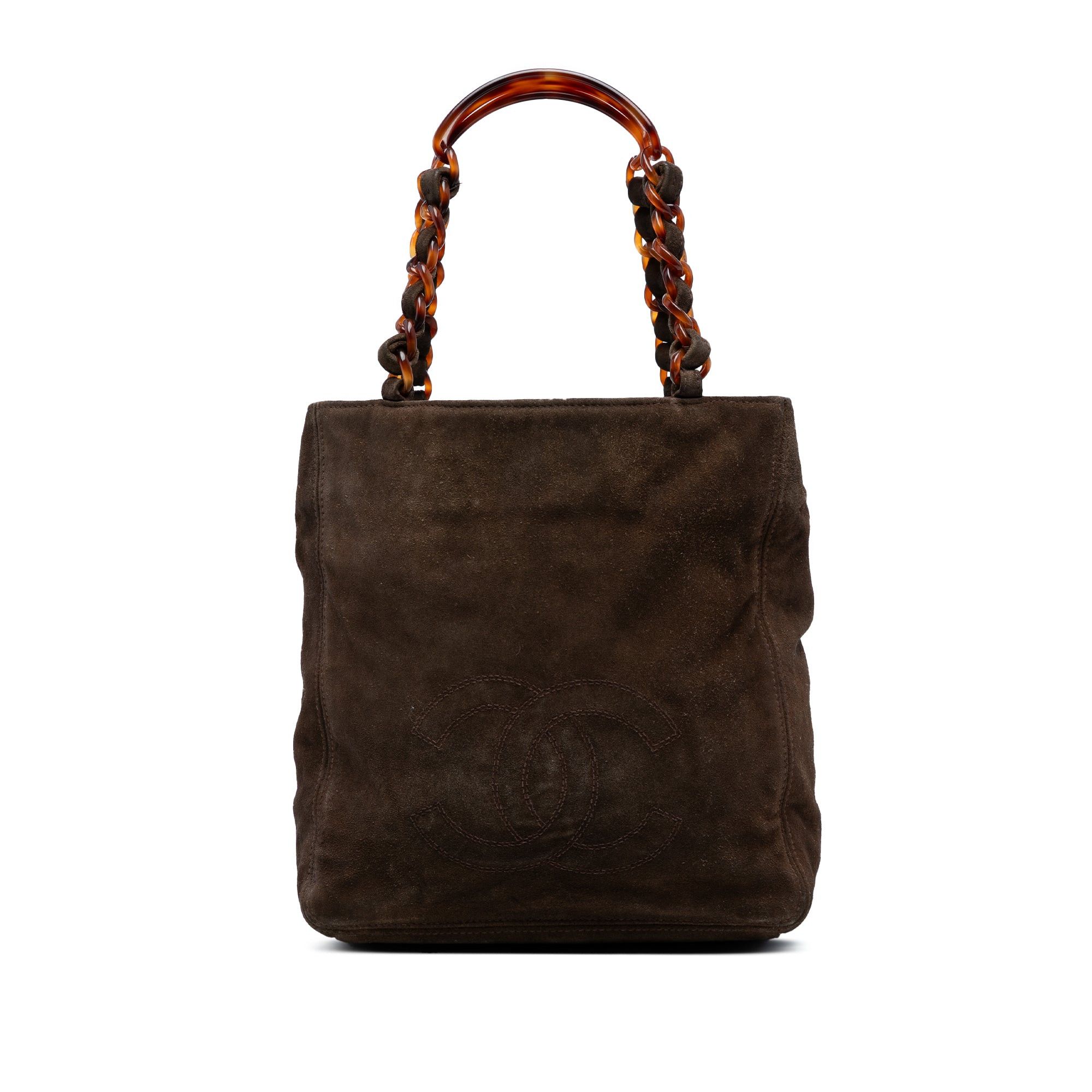 Chanel CC Suede Tote Size ONE SIZE - 1 Thumbnail